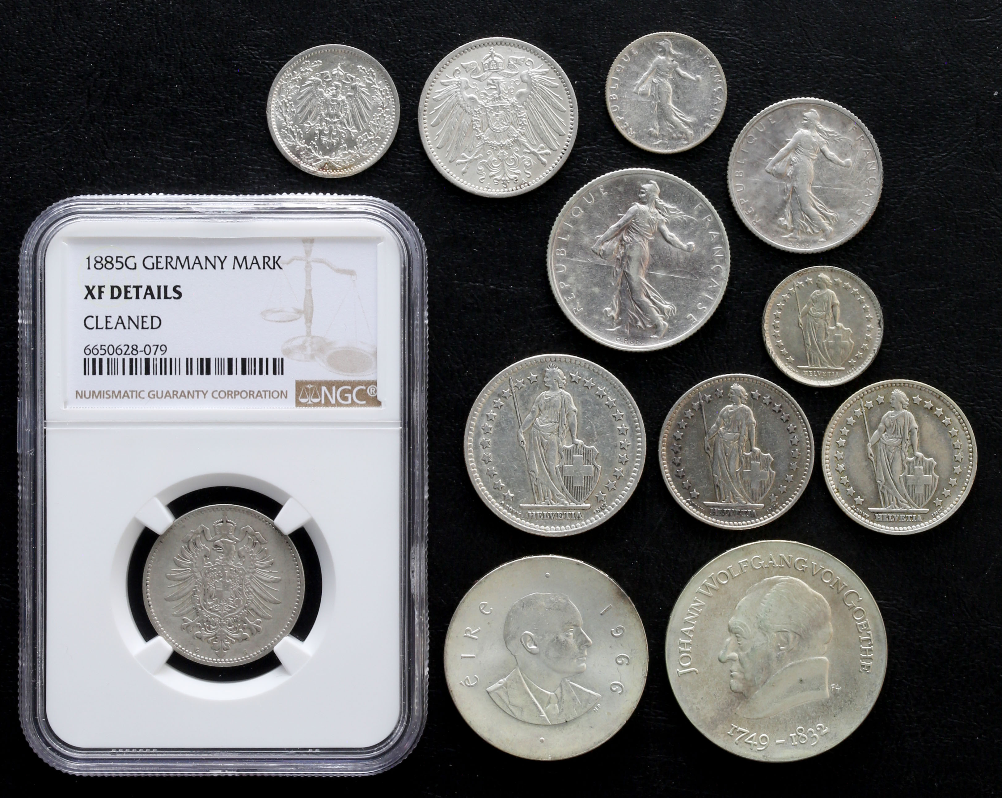 貨幣博物館 | Lot of World Coins 世界のコイン 銀貨12枚 返品不可 Sold as is No returns