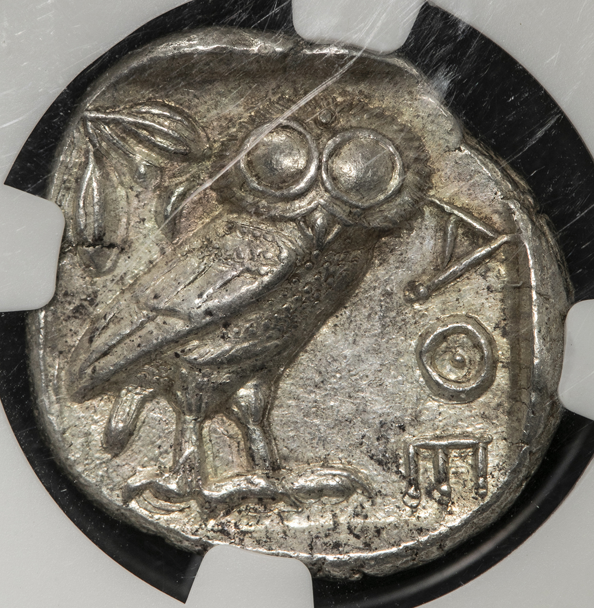 アッティカアテネ　440-404BC Ch XF 貨幣博物館 | ATTICA,Athens アッティカ,アテネ AR Tetradrachm 440