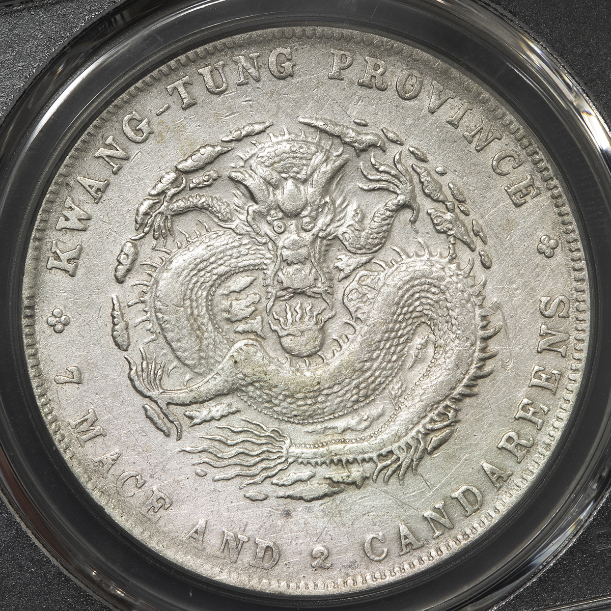 限时竞拍,広東省Kwangtung 光緒元宝七銭二分（Dollar） ND（1890~1908