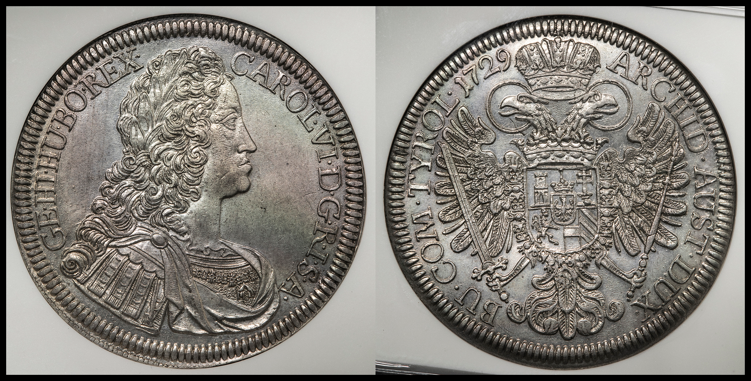 貨幣博物館 | HOUSE OF HABSBURG Karl VI カール6世（1711~40） Taler