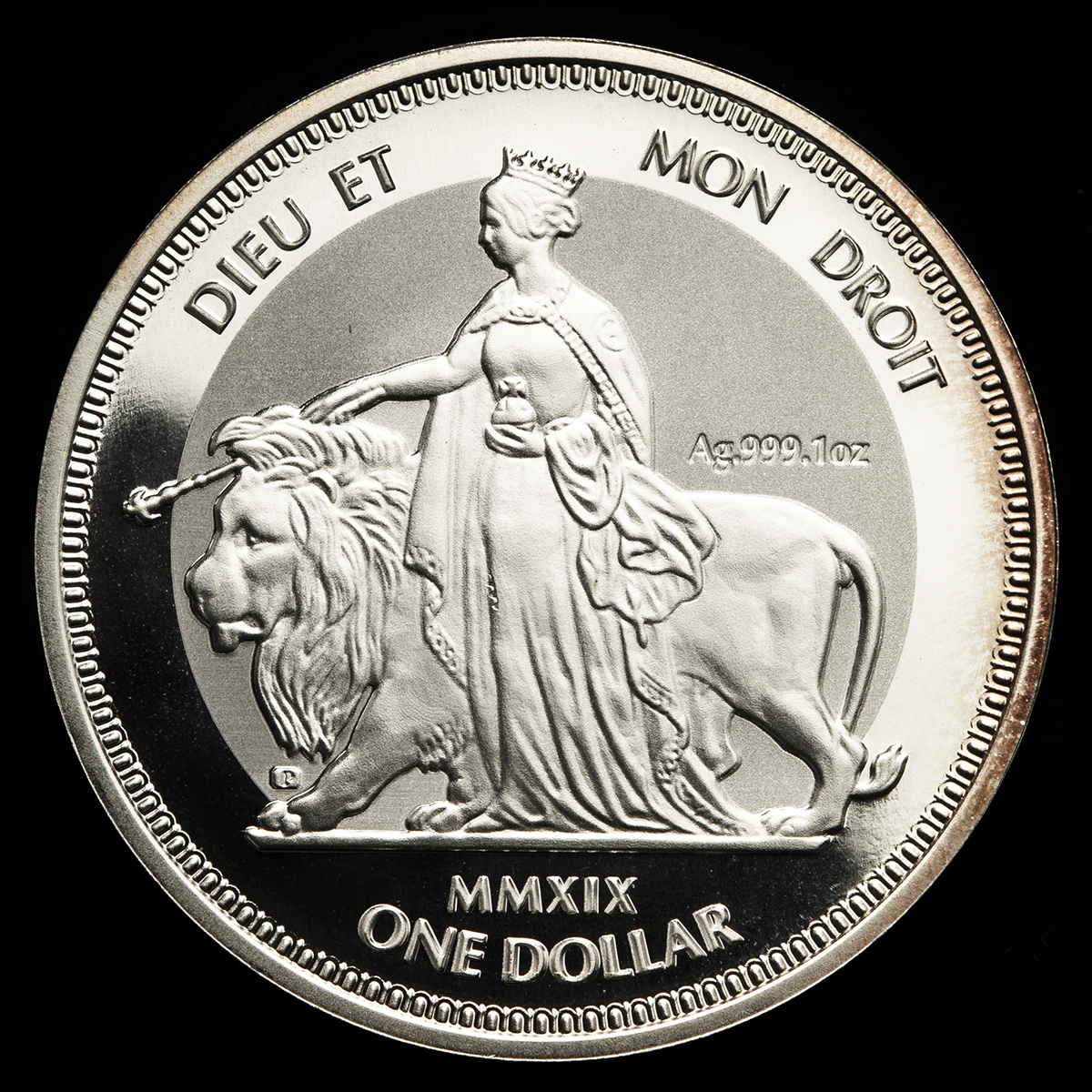 貨幣博物館 | BRITISH VIRGIN ISLANDS イギリス領ヴァージン諸島 Dollar in Silver 2019PM Proof