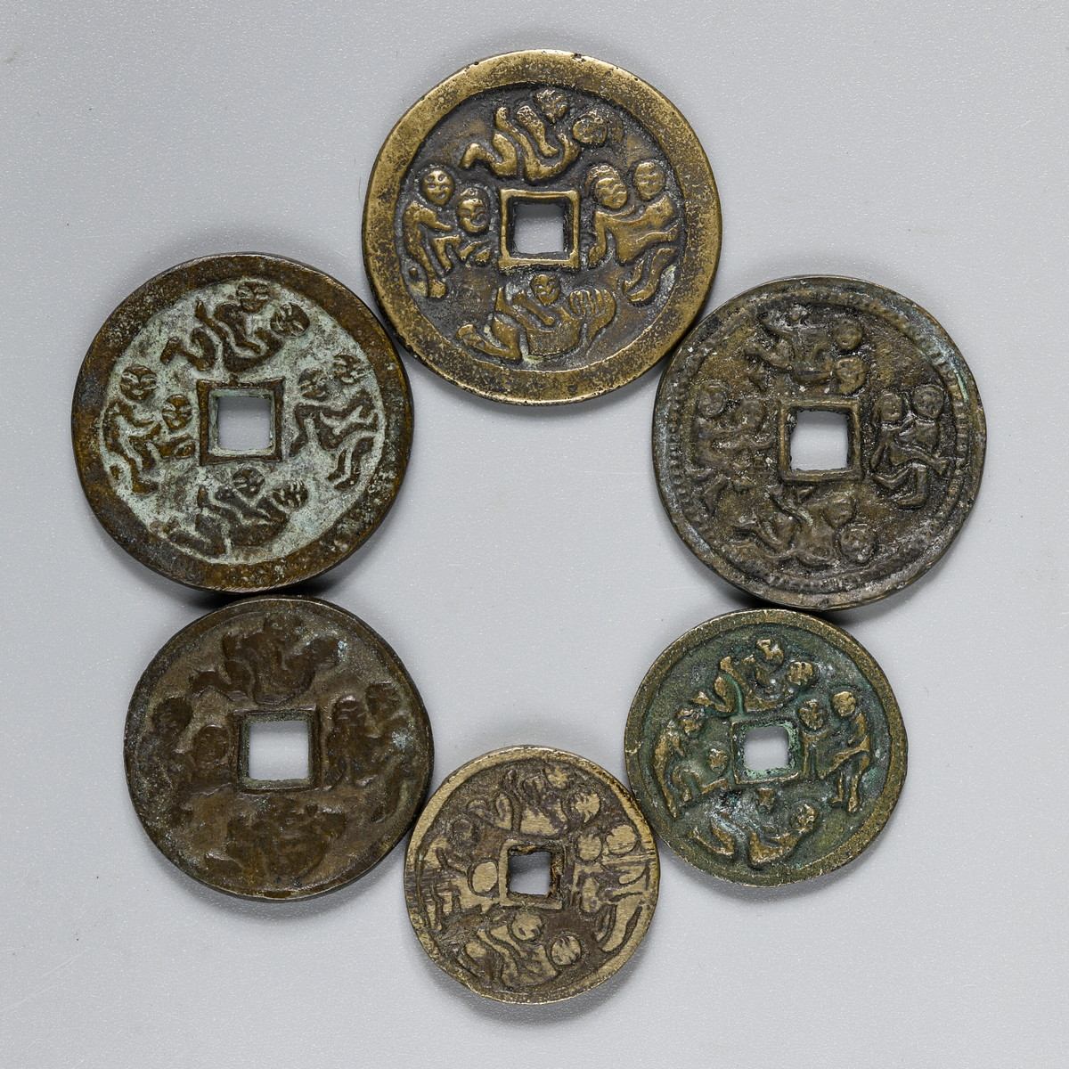 中国古銭[風花雪月] 貨幣博物館 | 絵銭 風花雪月