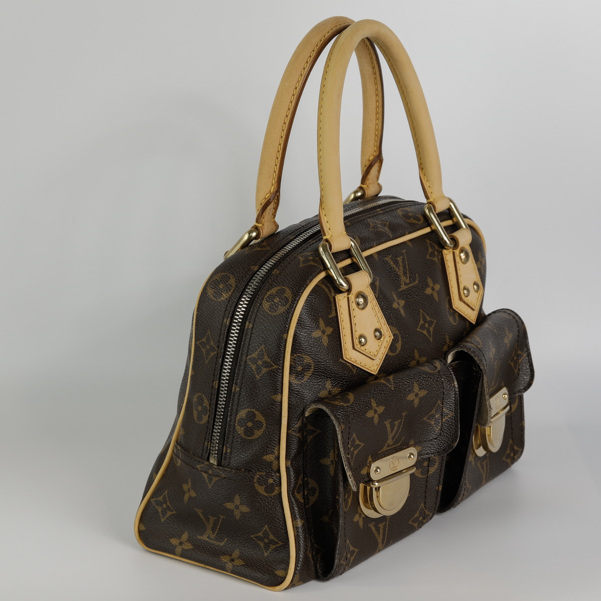 auction,ブランドバッグ LOUIS VUITTON モノグラム マンハッタンPM