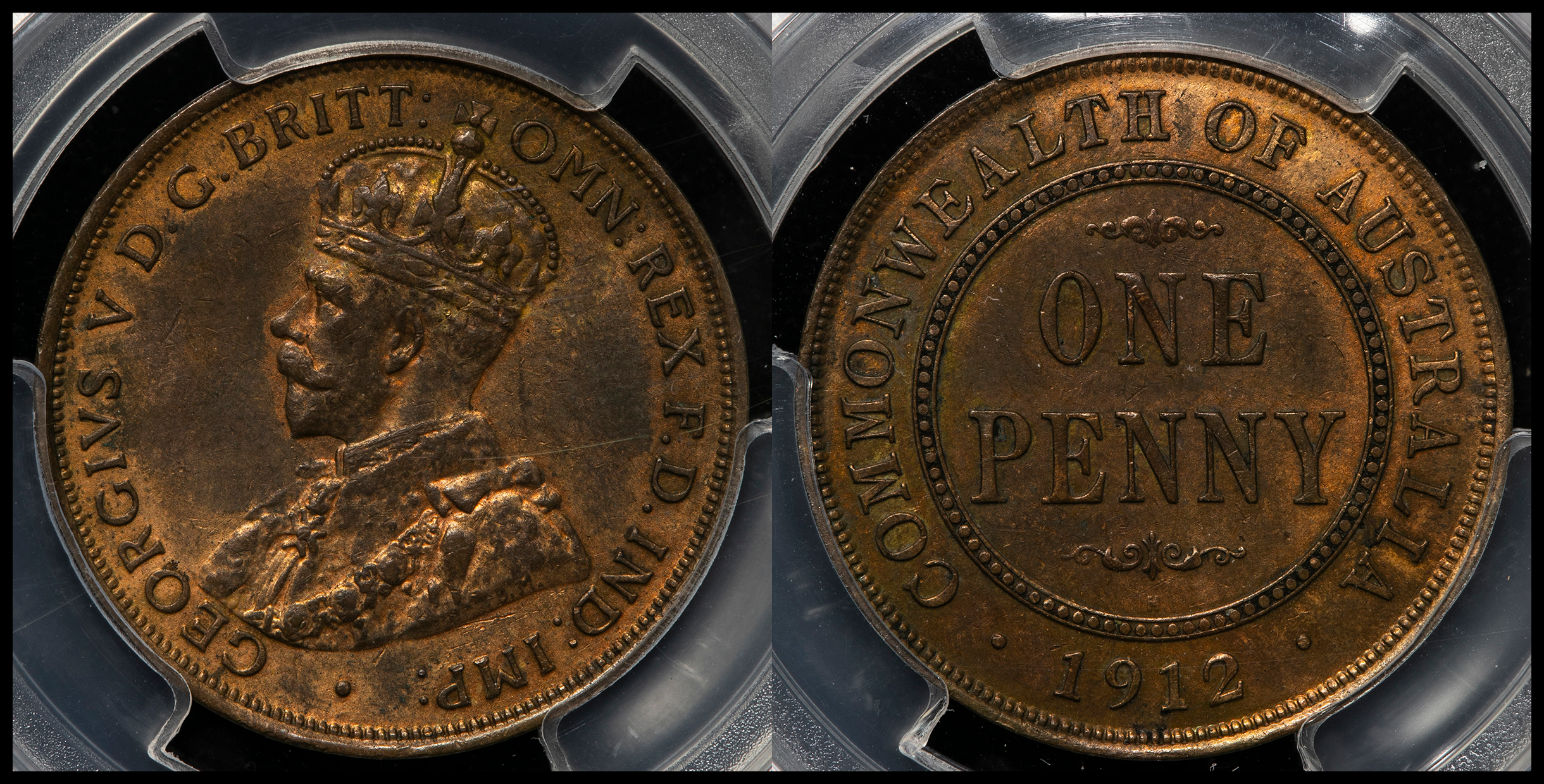 貨幣博物館 | AUSTRALIA オーストラリア Penny 1912H EF+