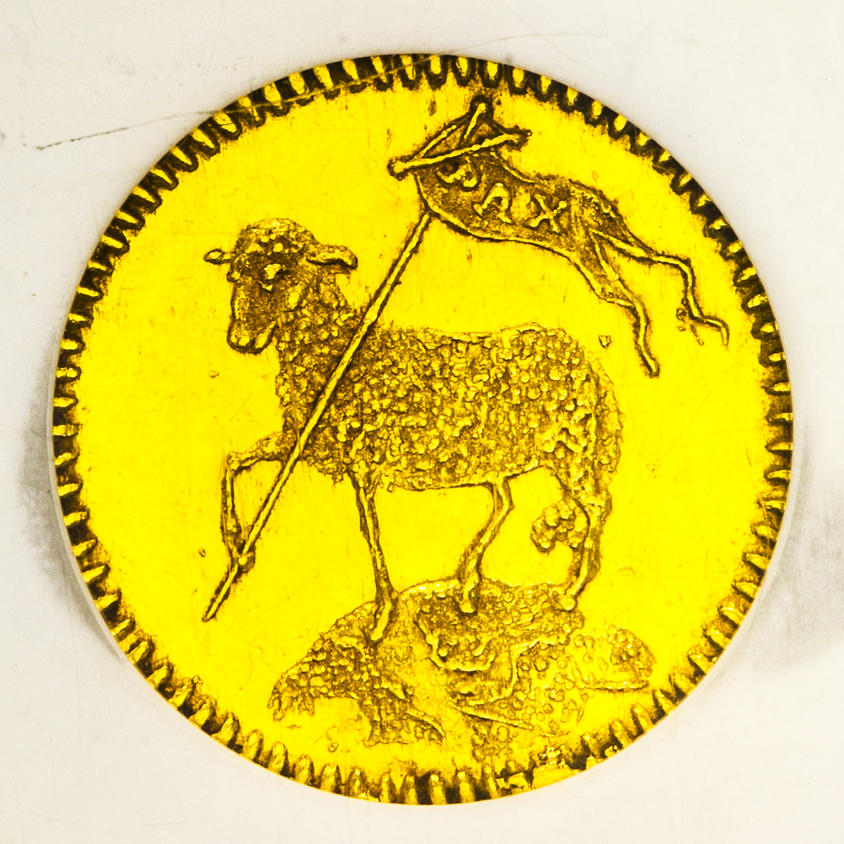 貨幣博物館 | GERMANY Nurnberg ニュルンベルク 1/4Ducat ND（1700