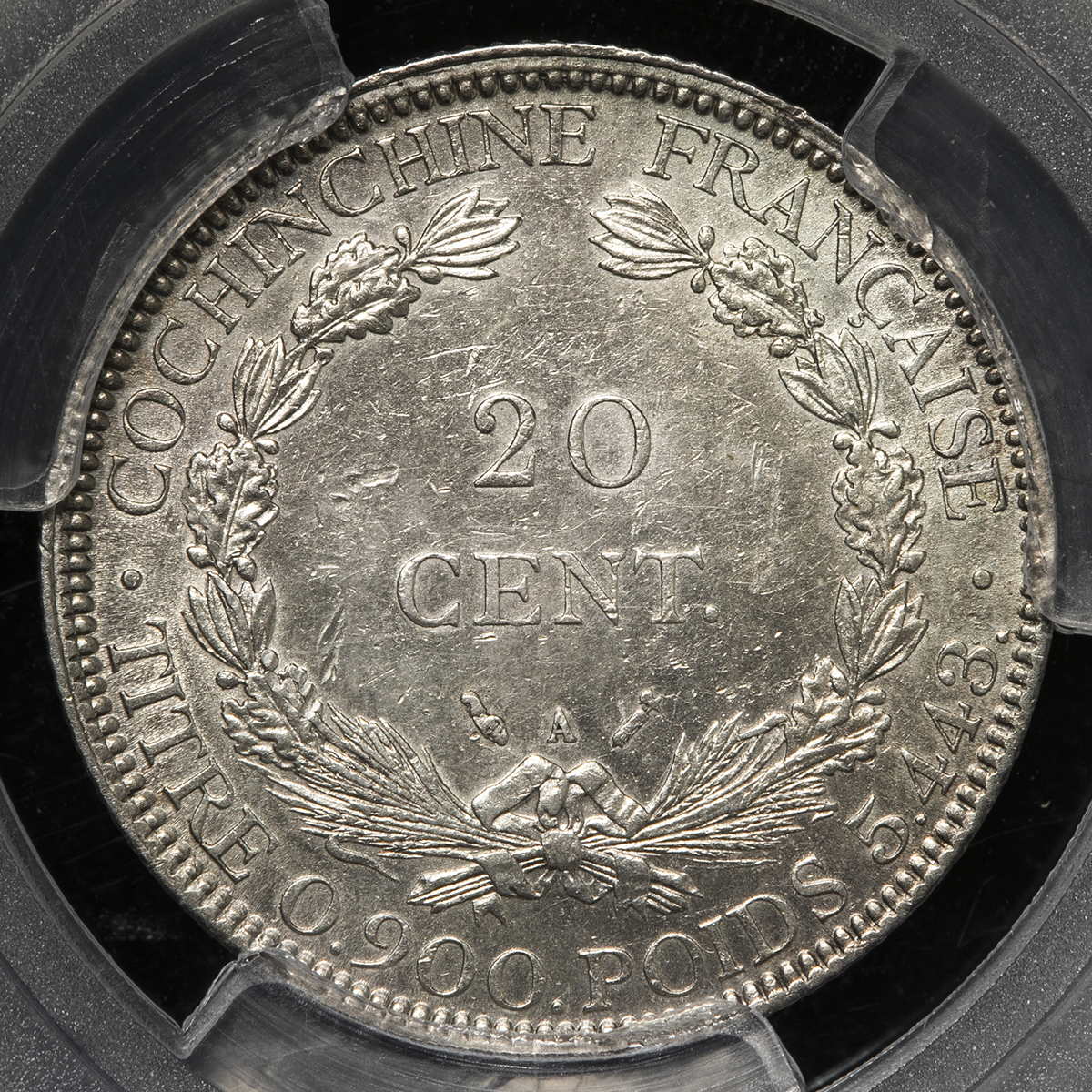 貨幣博物館 | FRENCH COCHIN-CHINA フランス領コーチシナ 20Cents