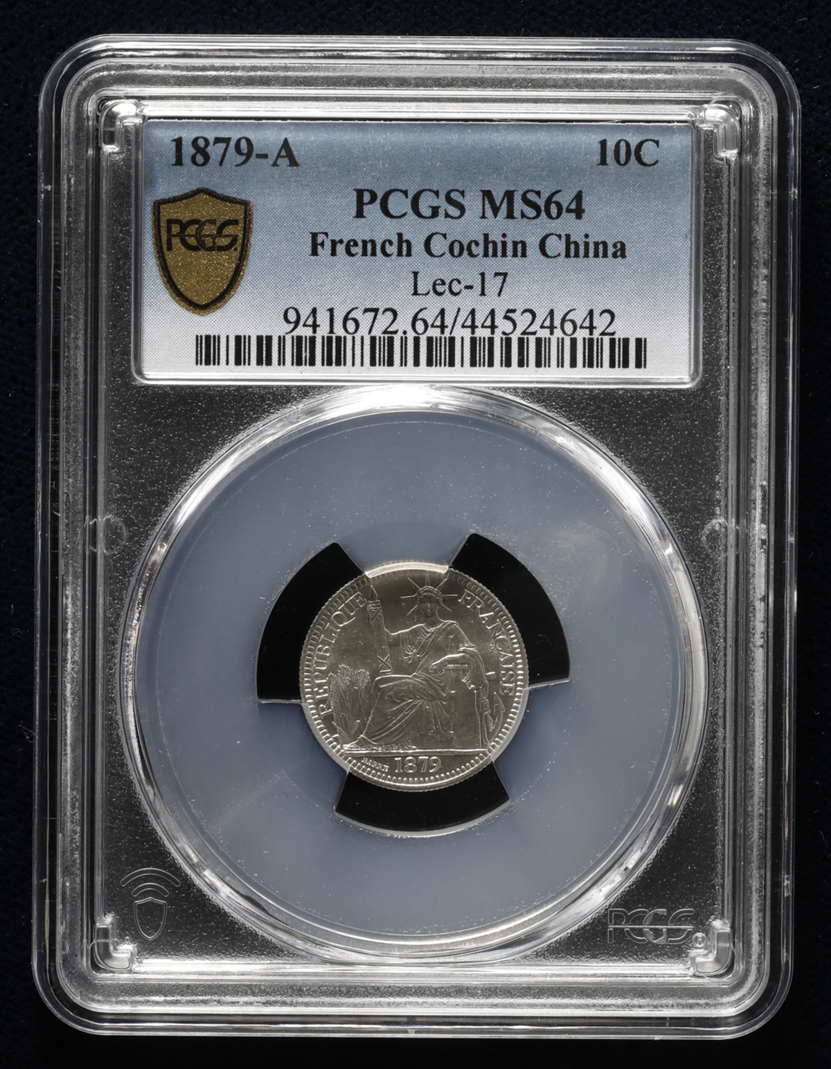 貨幣博物館 | FRENCH COCHIN-CHINA フランス領コーチシナ 10Cents