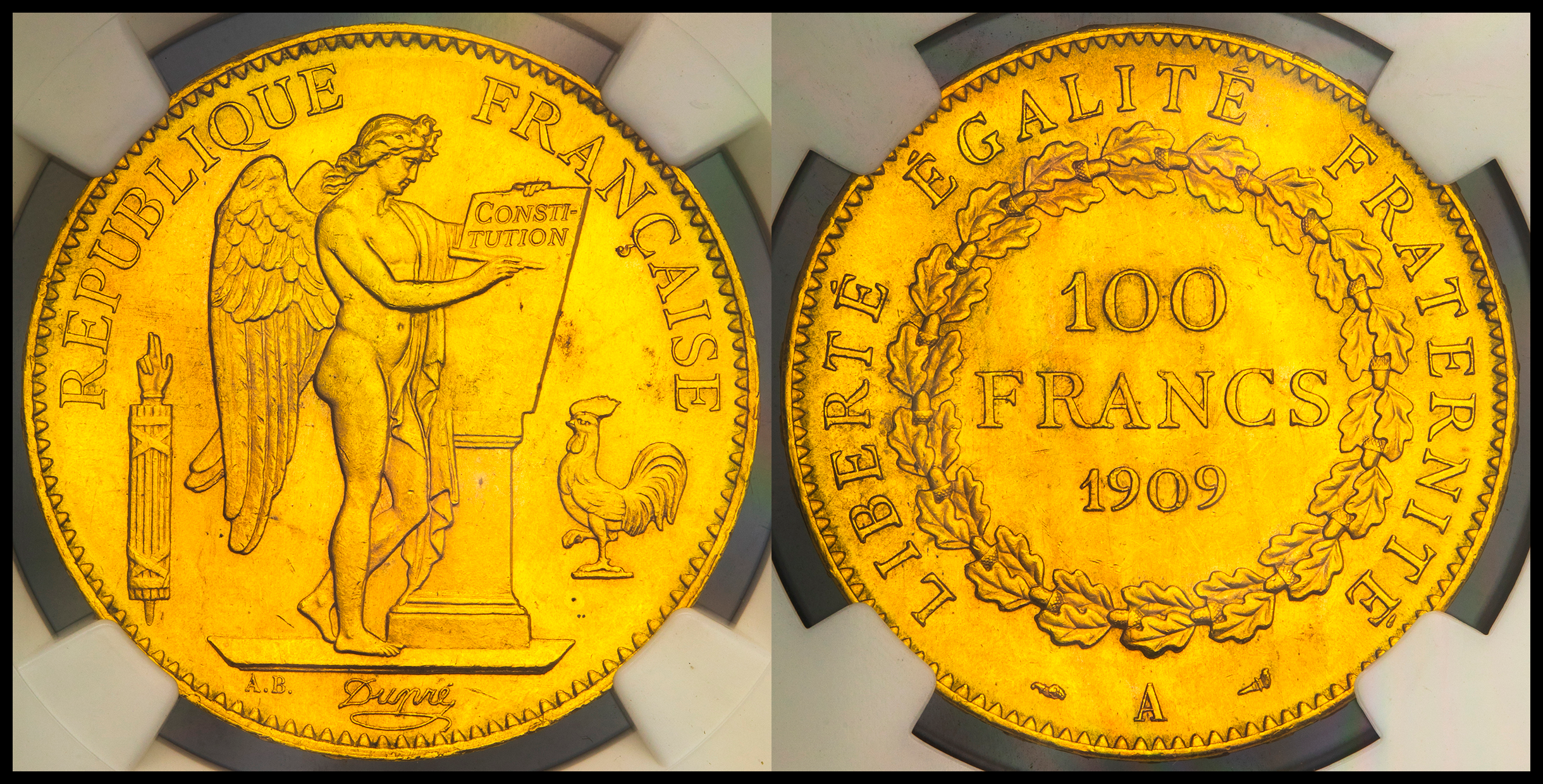 オークション,FRANCE 3rd Rep 第三共和政（1870~1940） 100Francs