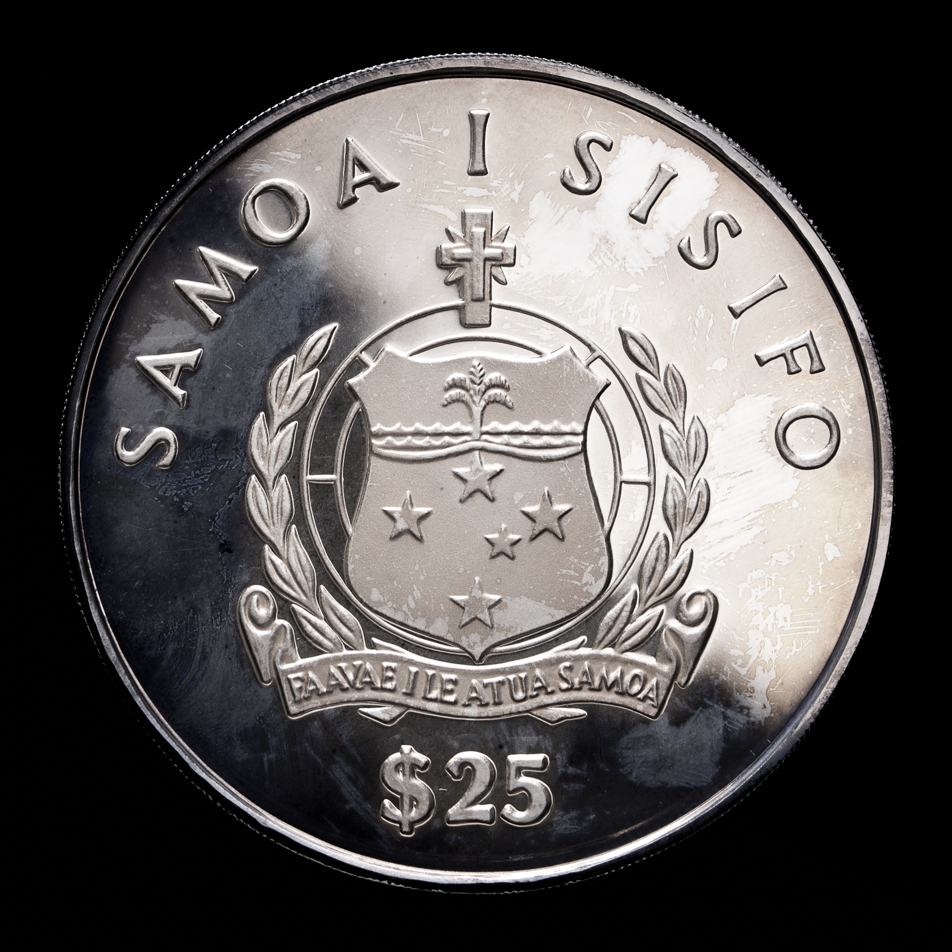貨幣博物館 | SAMOA サモア 25Tala 1986 返品不可 Sold as is No returns