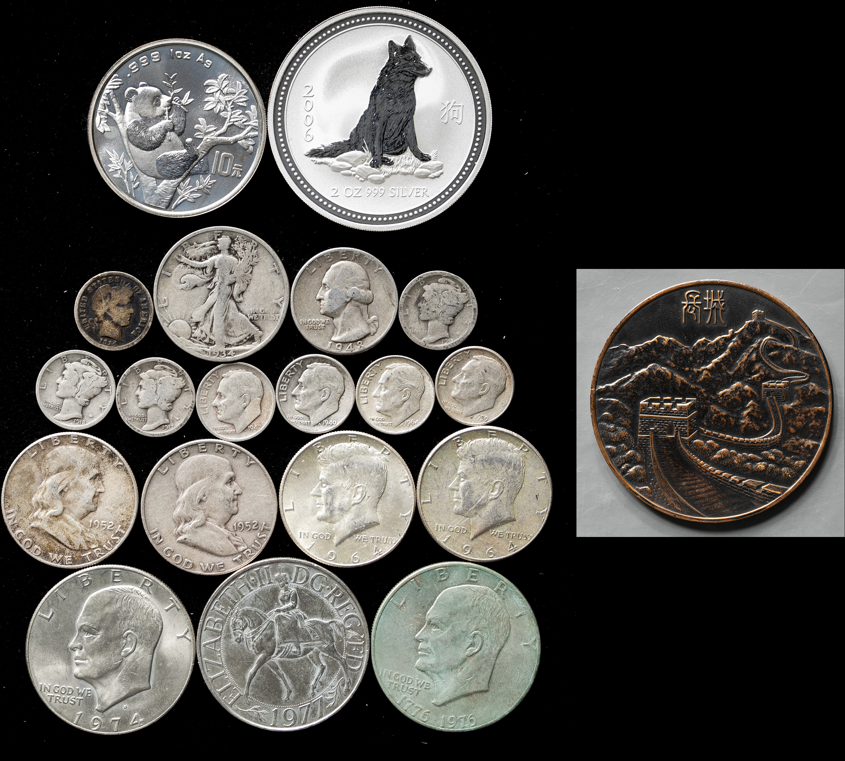 貨幣博物館 | Lot of world coins 世界のコインロット アメリカ