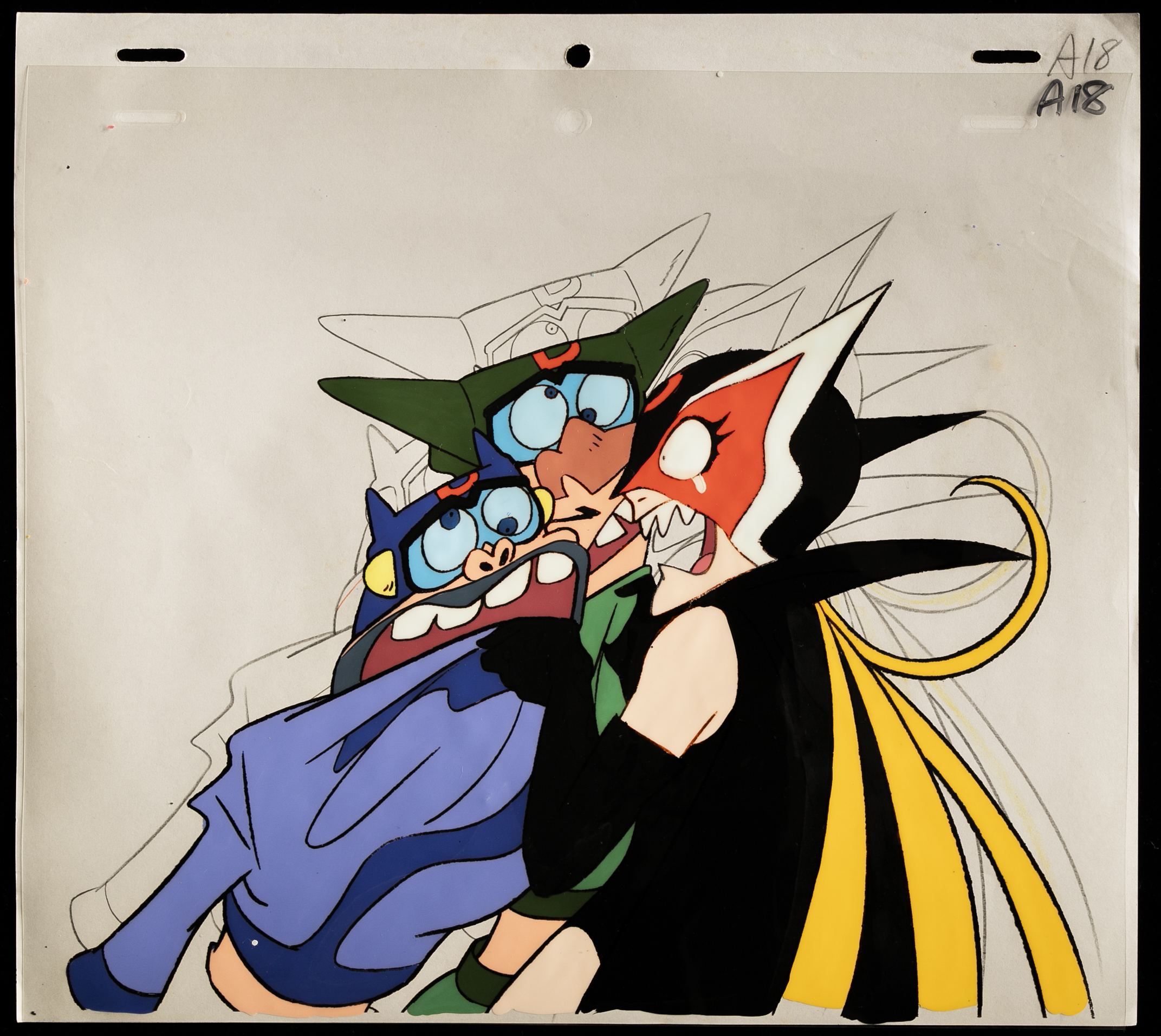 貨幣博物館 | セル画 タイムボカンシリーズ 「ヤッターマン」3枚 比較