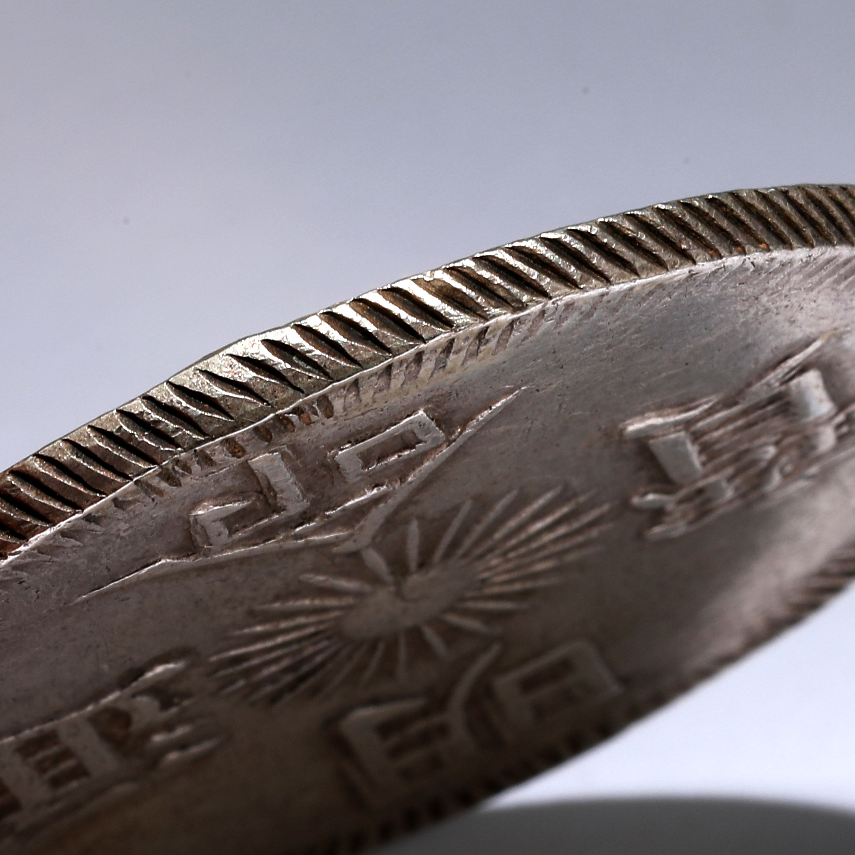 貨幣博物館 | 安南 明命通寶十五年大飛龍七錢銀幣1對 付資料 重:28gx2