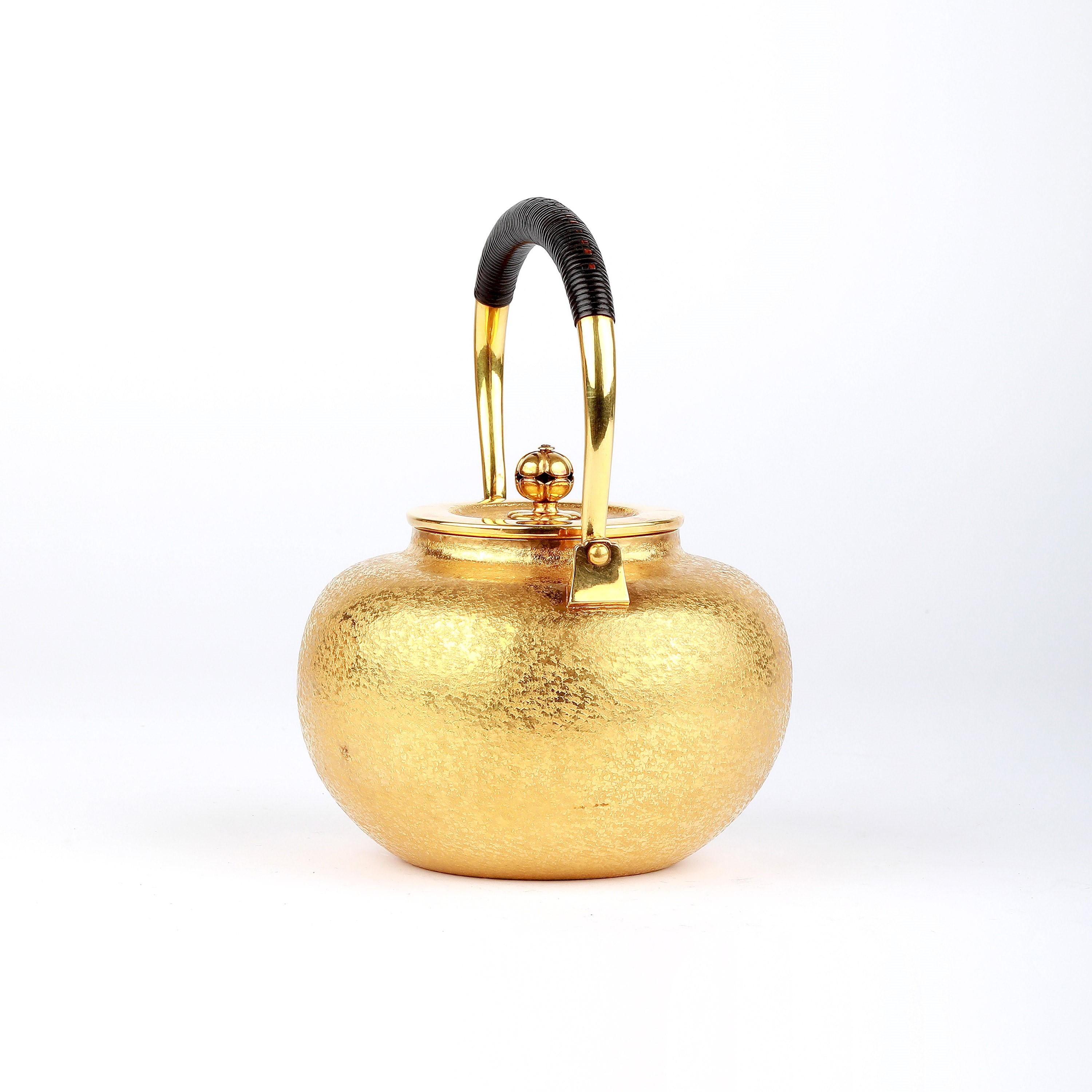 【純金鍍金】寿瓶子 純金鍍金】寿瓶子