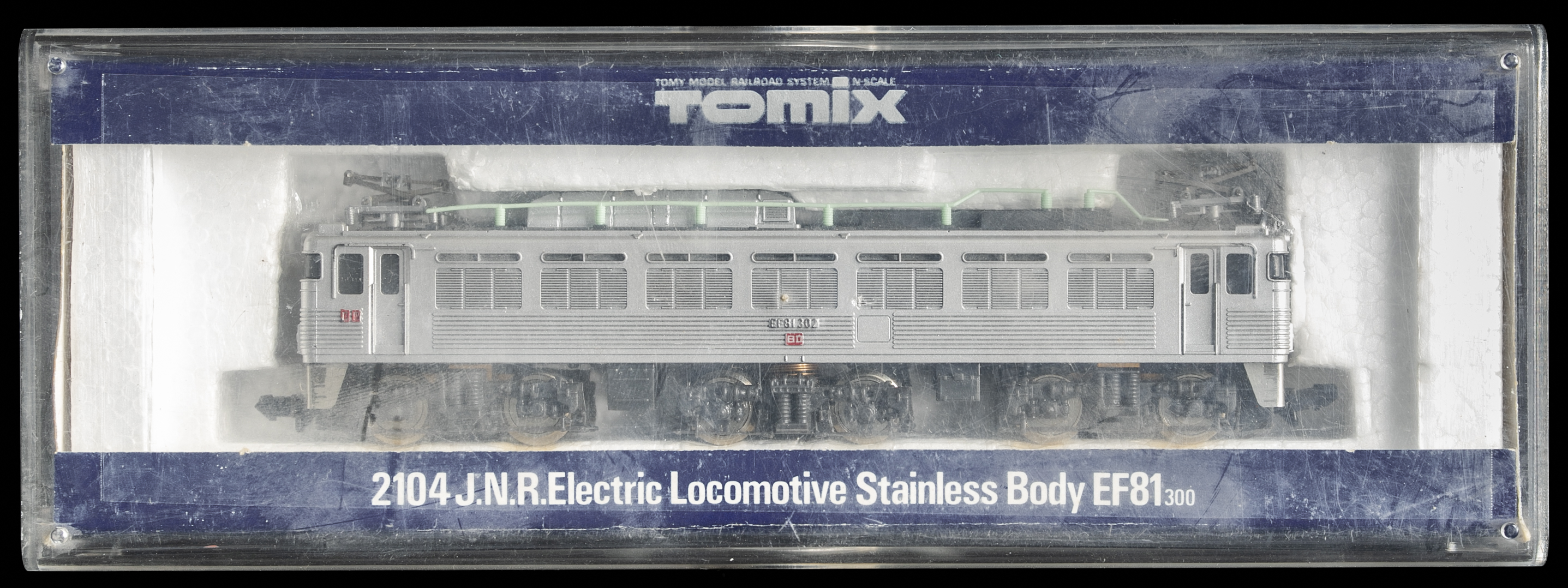 auction,［TOMIX］ N-SCALE 2104 J.N.R.Electric Locomotive Stainless 