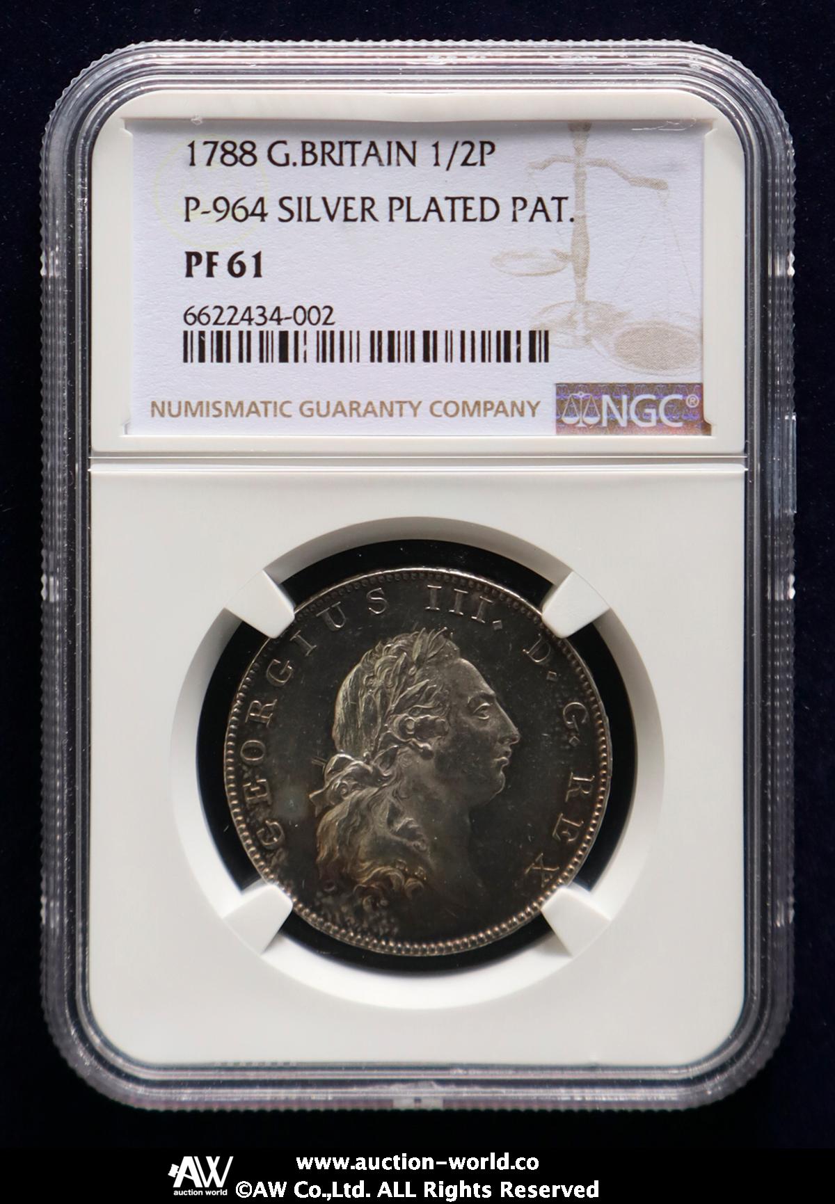 貨幣博物館 | GREAT BRITAIN George III ジョージ3世（1760~1820