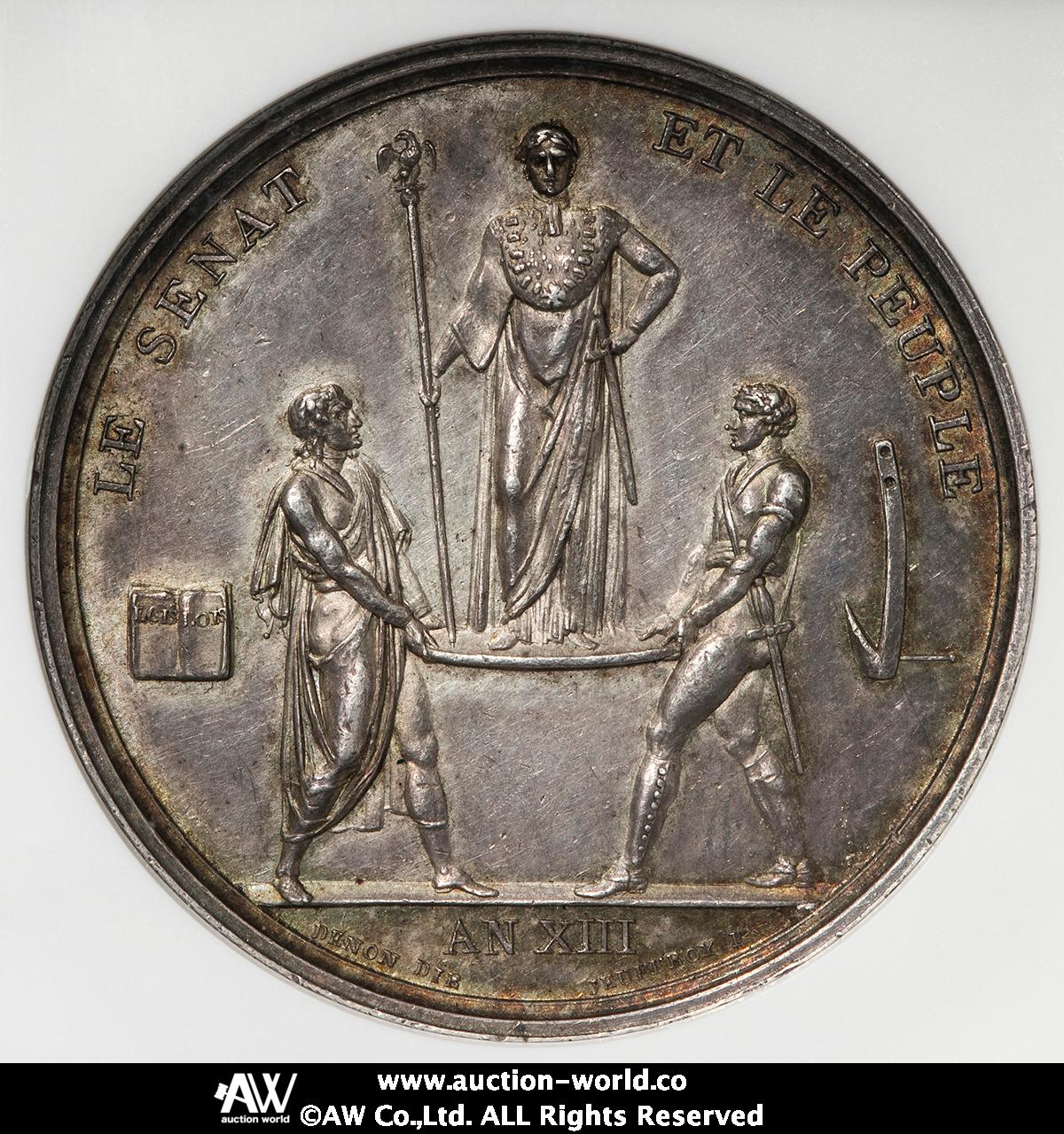 貨幣博物館 | FRANCE Napoleon I ナポレオン1世（1802~15） AR Medal