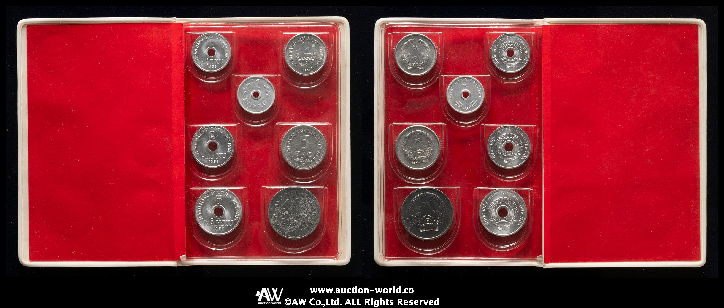 貨幣博物館 | VIET NAM ベトナム Mint Set 1958~1976 UNC