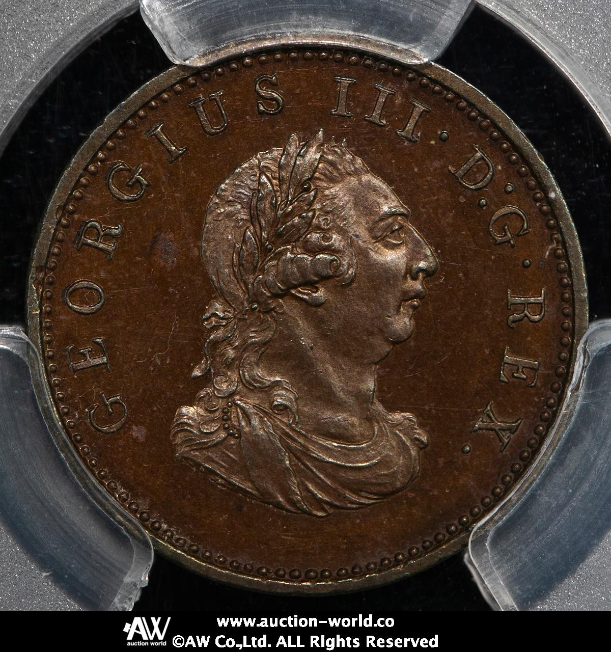 貨幣博物館 | IRELAND アイルランド Farthing(1/4Penny) 1806 Proof UNC+ 貨幣博物館 | IRELAND アイルランド Farthing(1/4Penny) 1806 Proof UNC+
