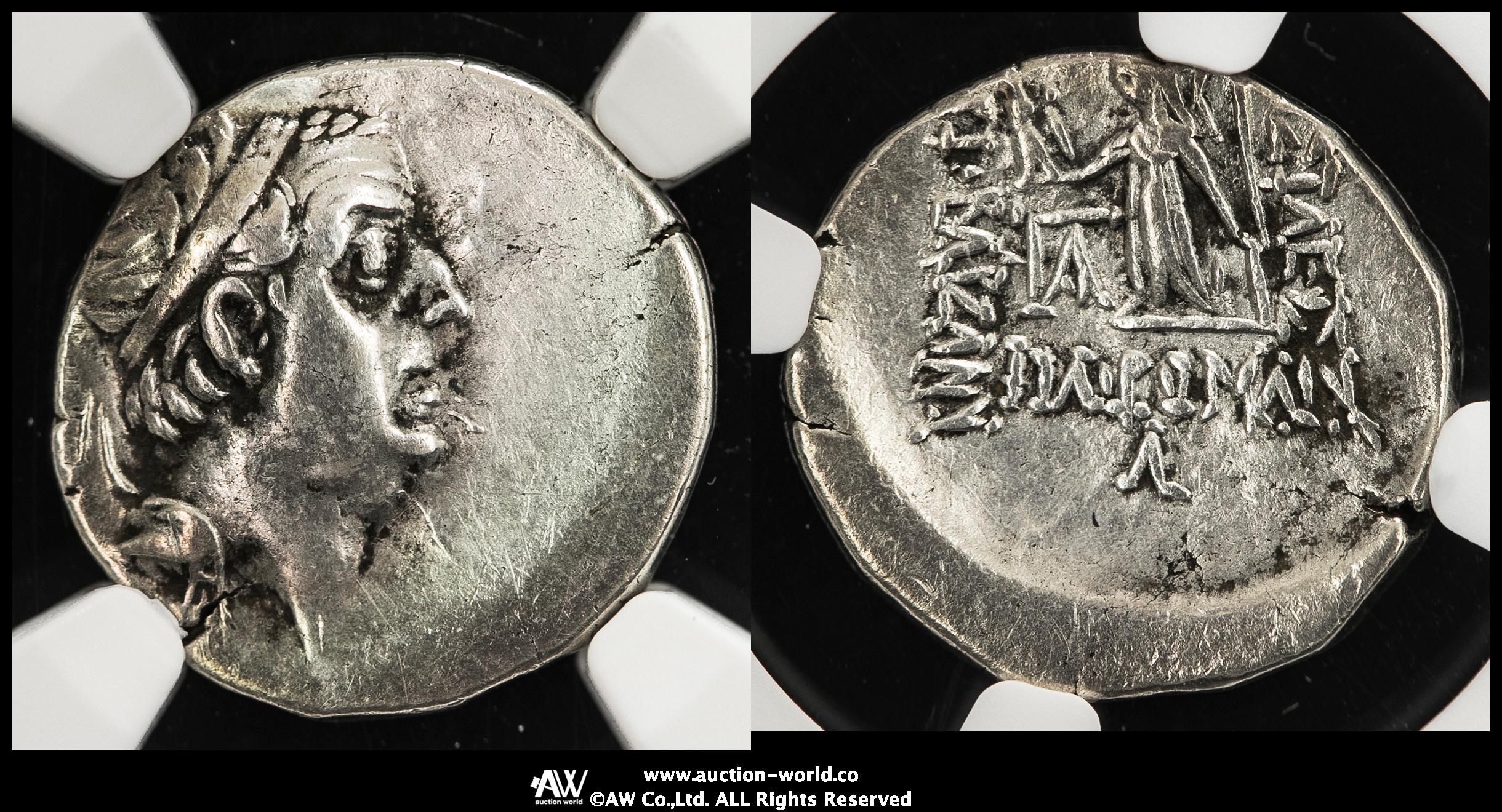 貨幣博物館 | Cappadocian Kingdom カッパドキア朝 AR Drachm