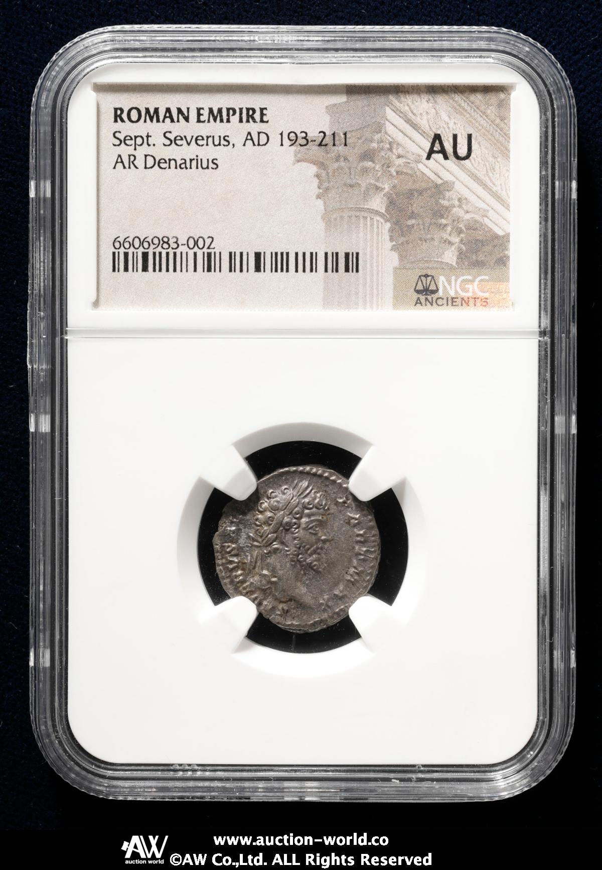 セプティミウス・セウェルス AD198-209 VF+ セプティミウス