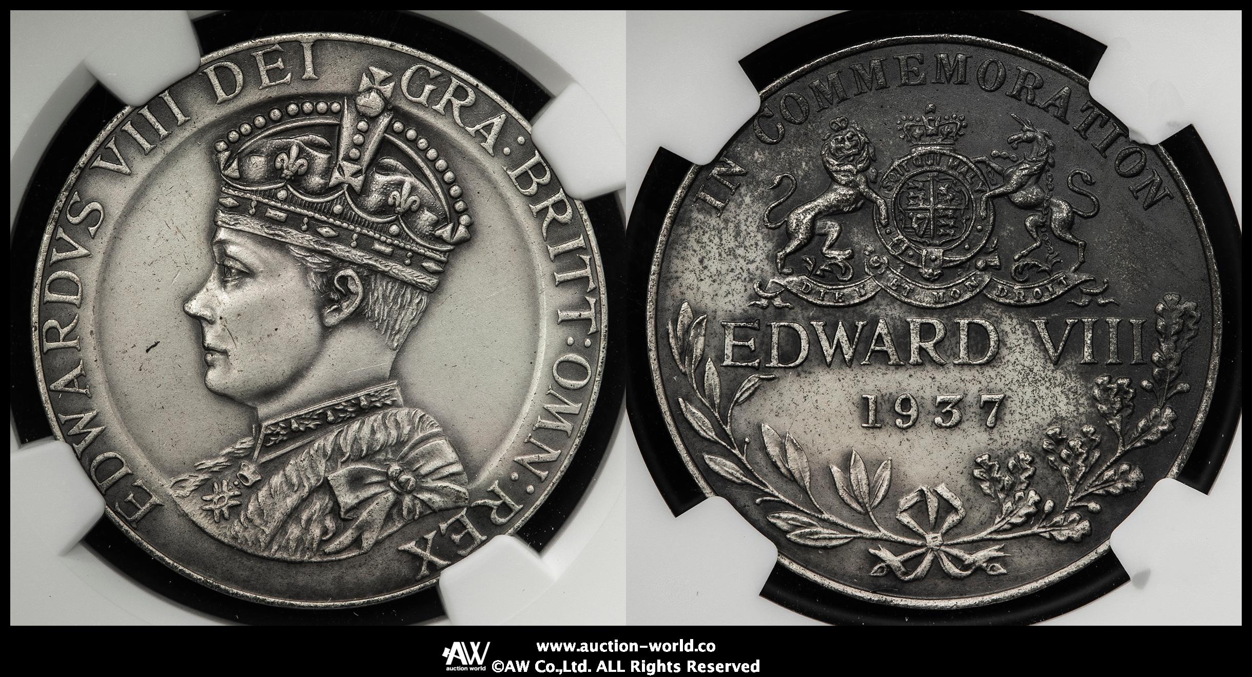 貨幣博物館 | GREAT BRITAIN Edward VIII エドワード8世（1936） AR