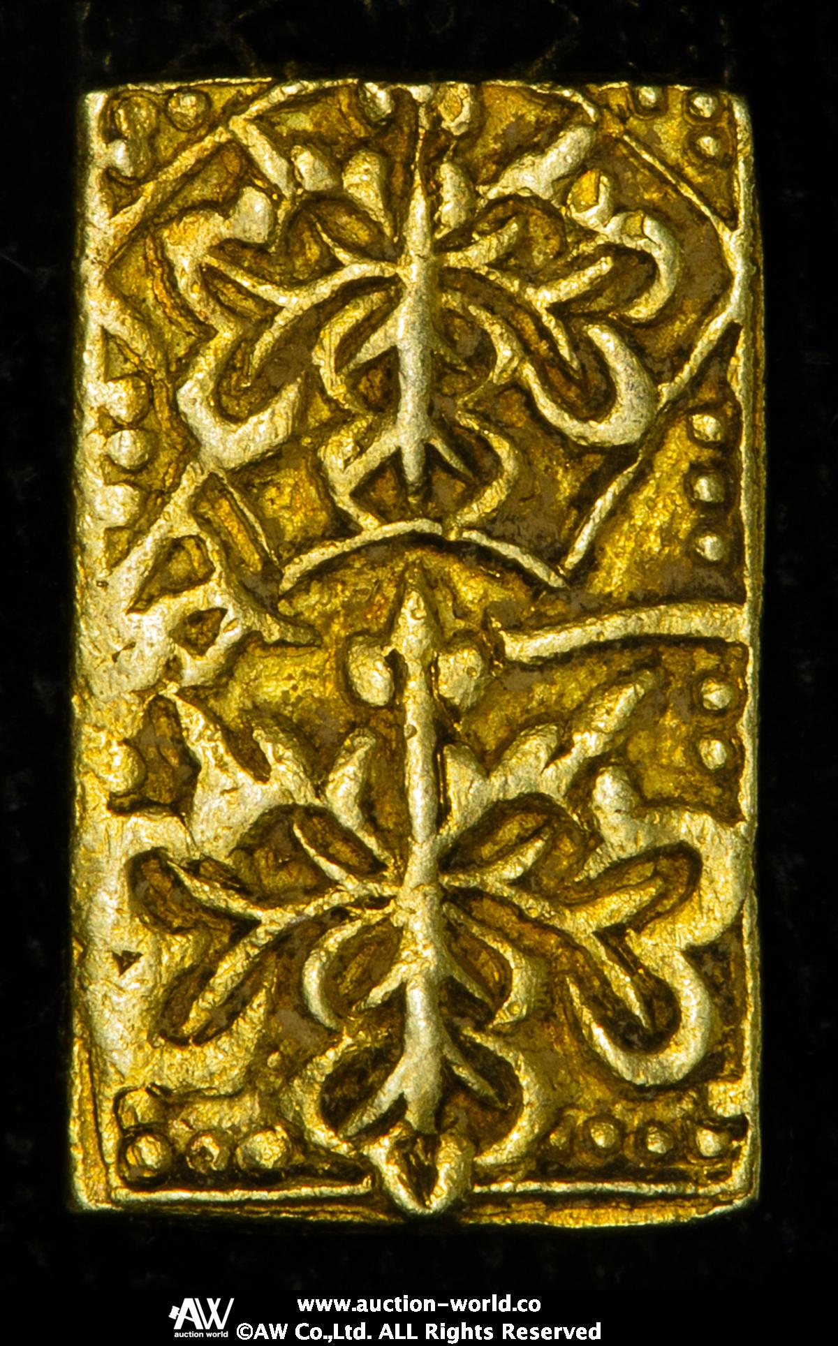 貨幣博物館 | 日本 元文一分判金（真文一文）Genbun 1 Bu-Ban-Kin 元文 