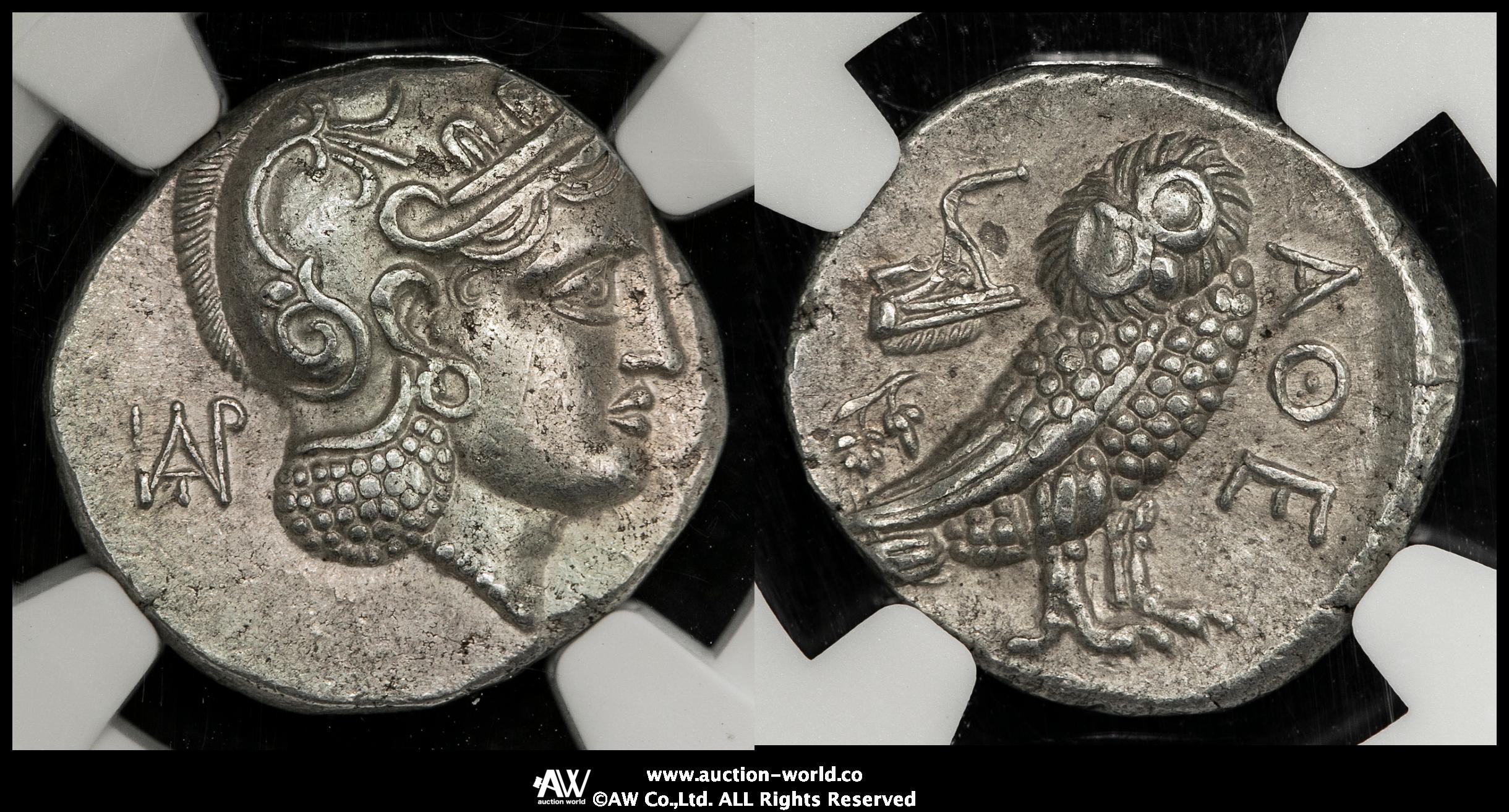 2025，正規品 【☆満点評価☆】 バクトリア ソフィテス 紀元前3世紀 テトラドラクマ銀貨 XF5/