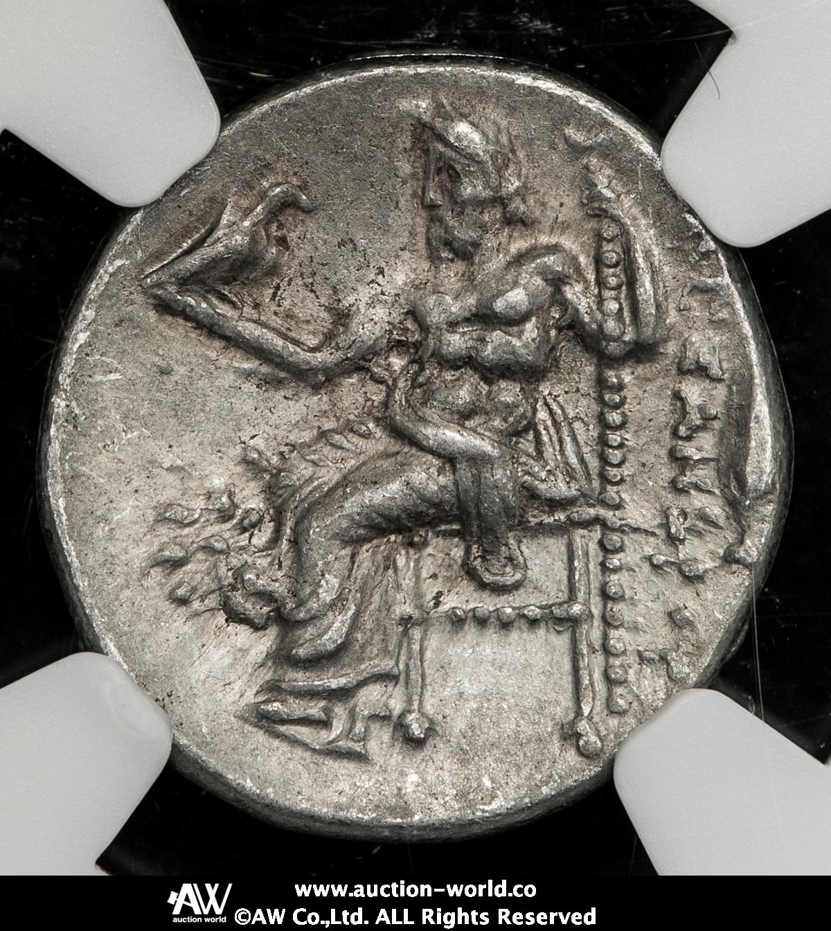 貨幣博物館 | Kingdom of Macedon マケドニア王国 AR Drachm Alexander