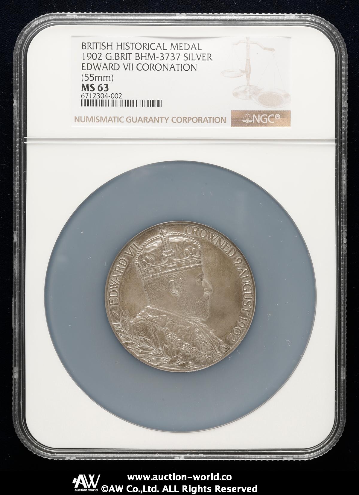 貨幣博物館 | GREAT BRITAIN Edward VII エドワード7世（1901~10） AR