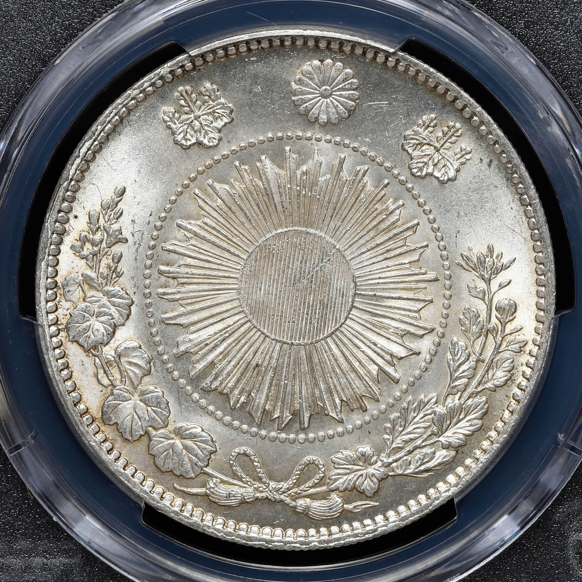 旧1円銀貨　一圓銀貨　完全未使用　PCGS　MS64　明治三年(1870年)銀貨 旧1円銀貨 一圓銀貨 明治三年 PCGS MS64 未使用 銀貨 古銭 本物