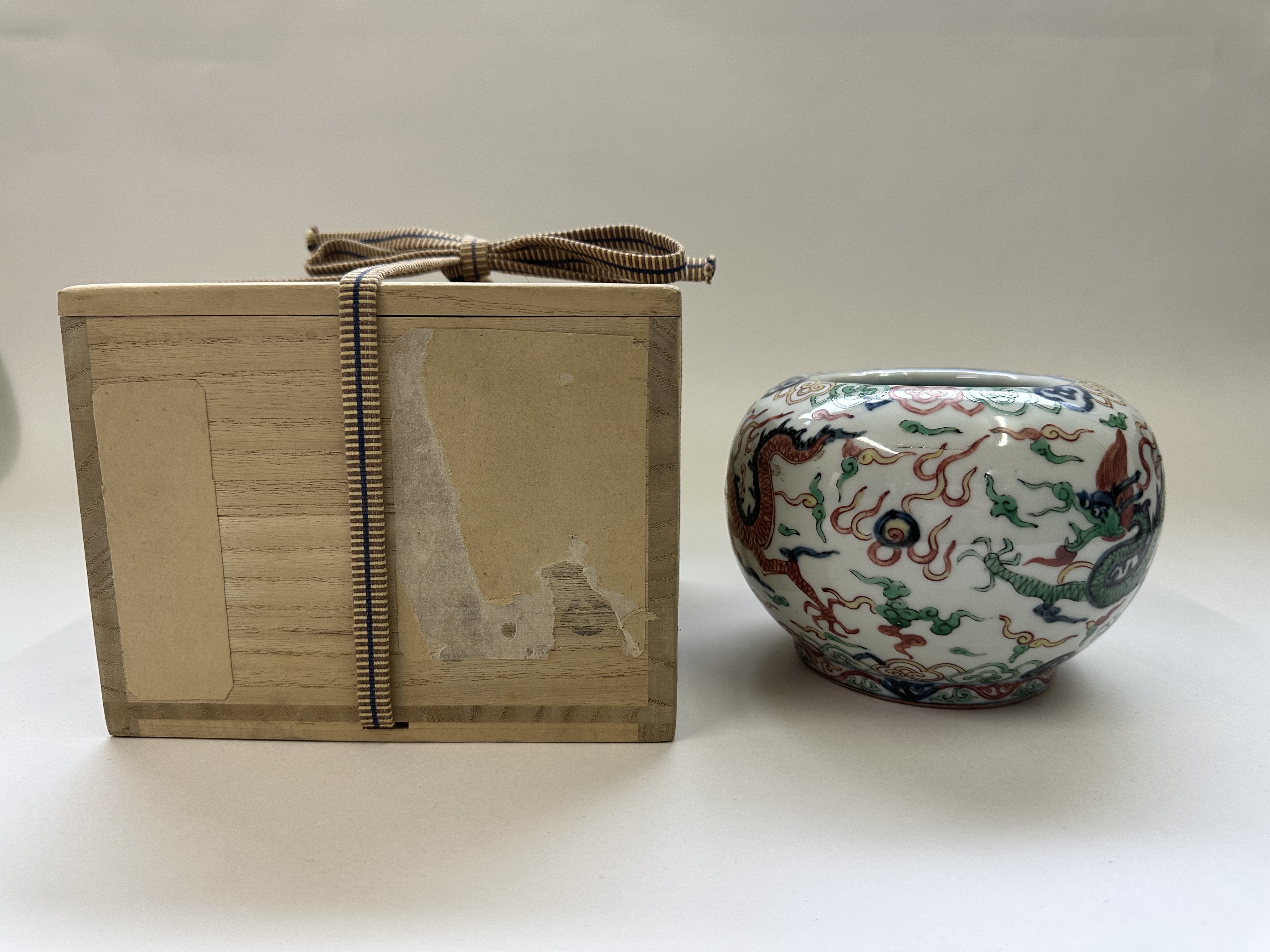 貨幣博物館 | 大明萬曆年製 五彩龍紋罐