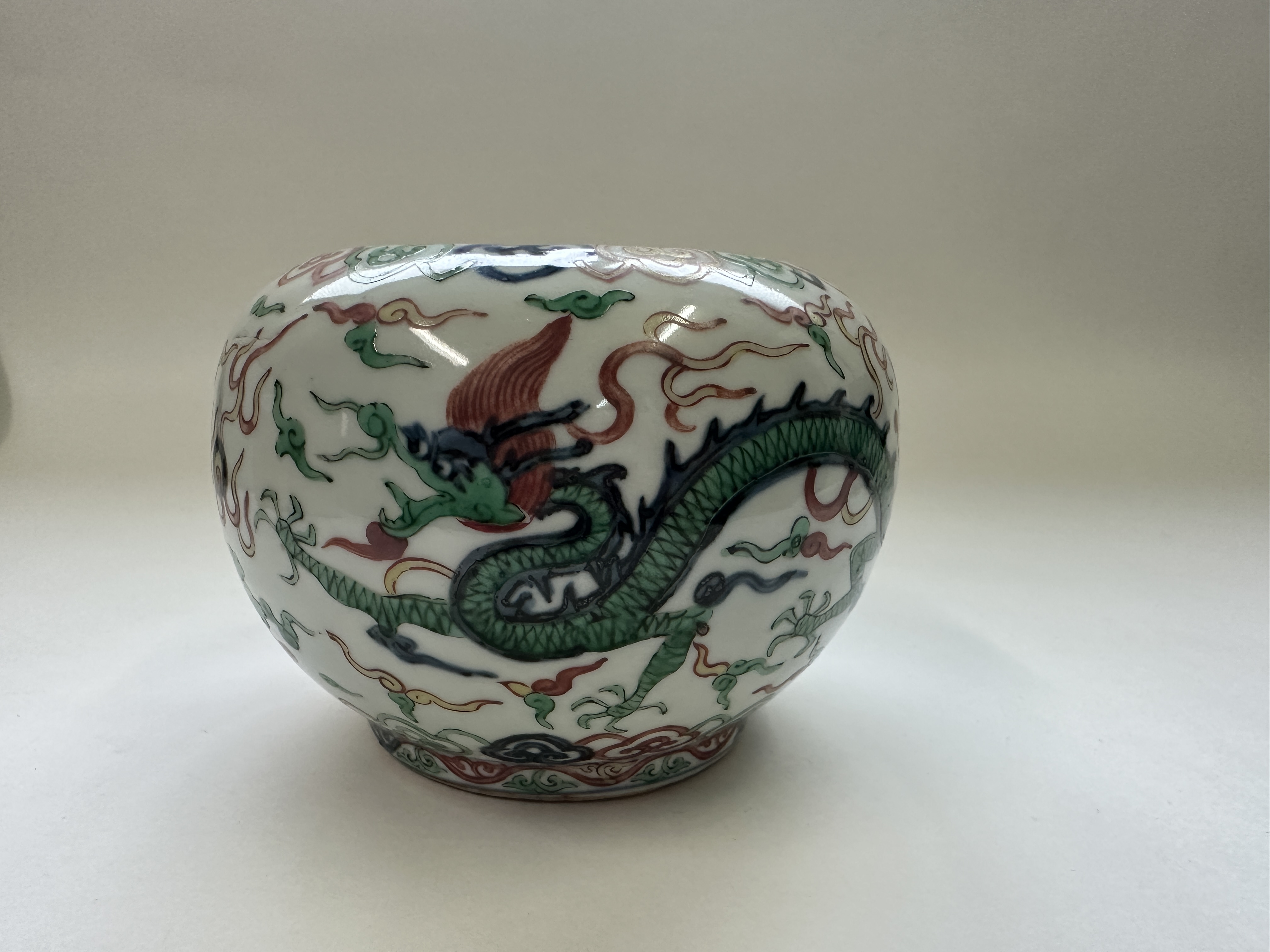 貨幣博物館 | 大明萬曆年製 五彩龍紋罐