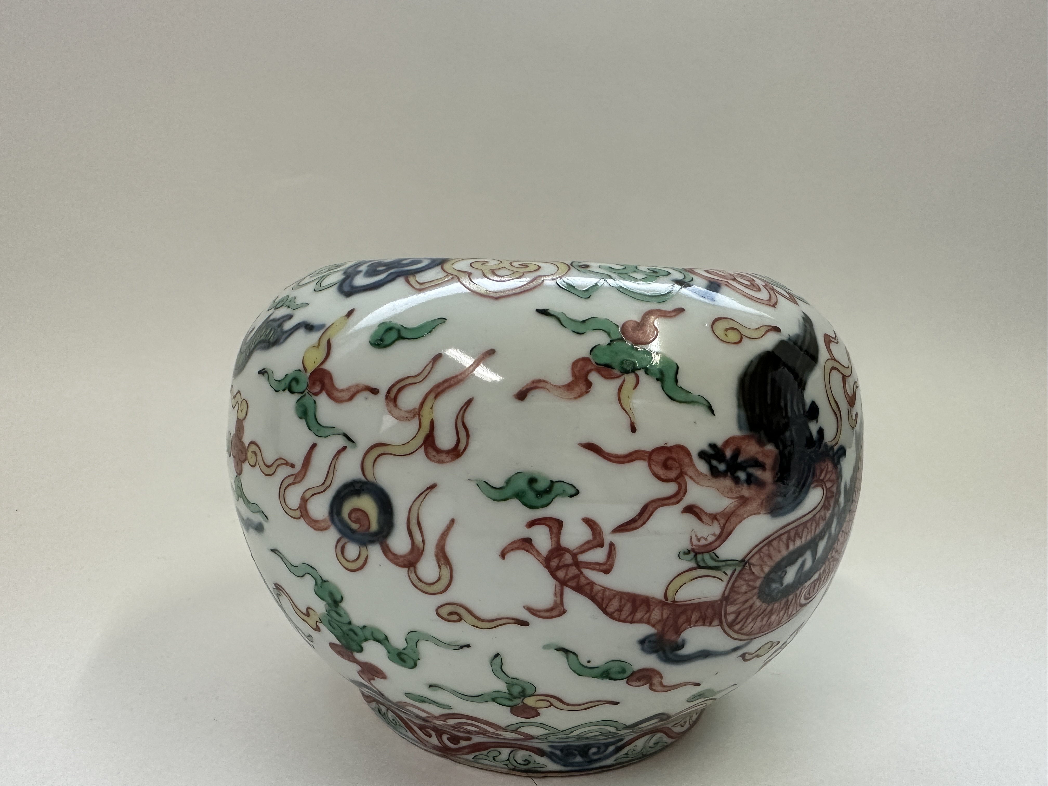 貨幣博物館 | 大明萬曆年製 五彩龍紋罐