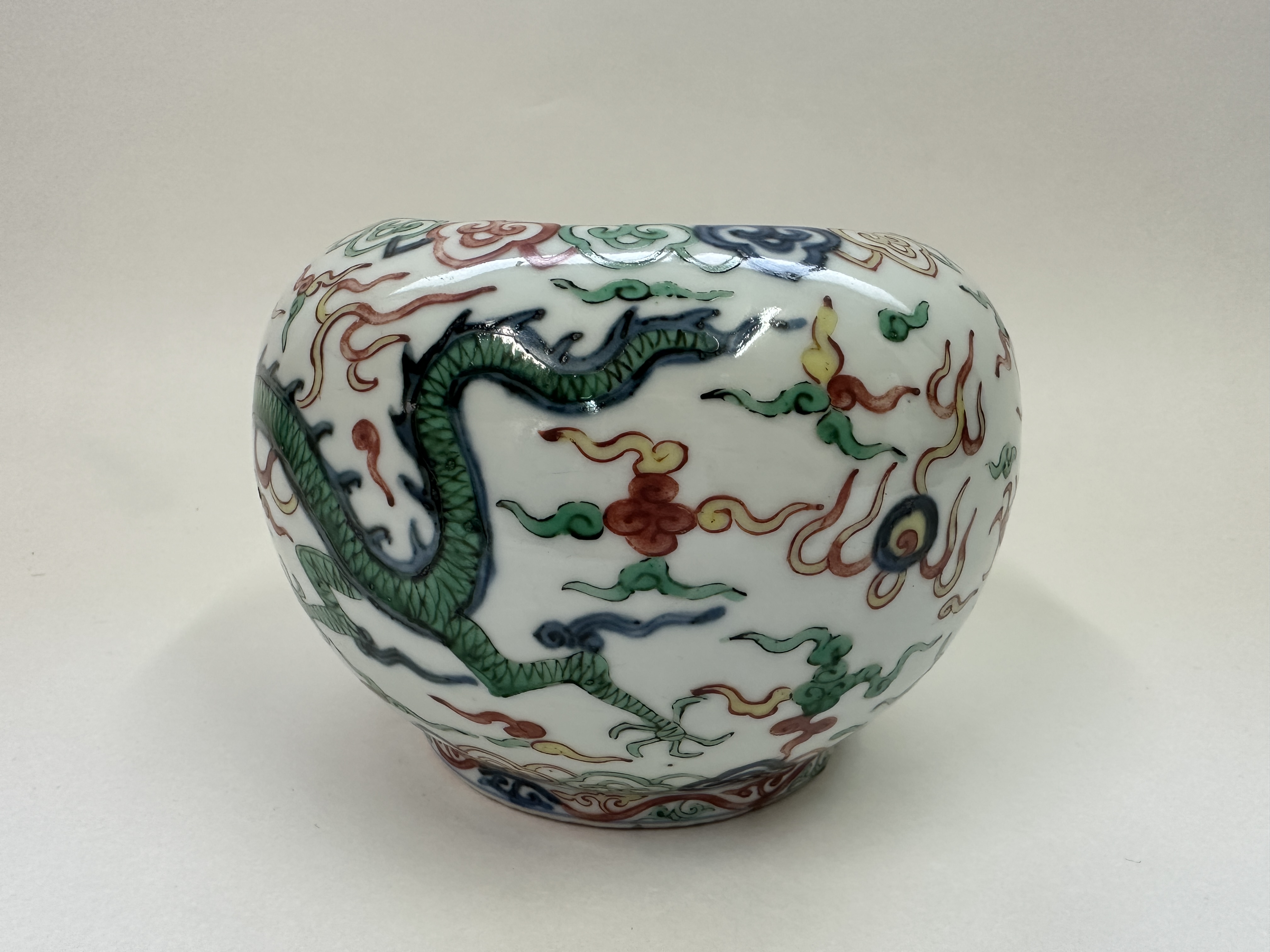 貨幣博物館 | 大明萬曆年製 五彩龍紋罐