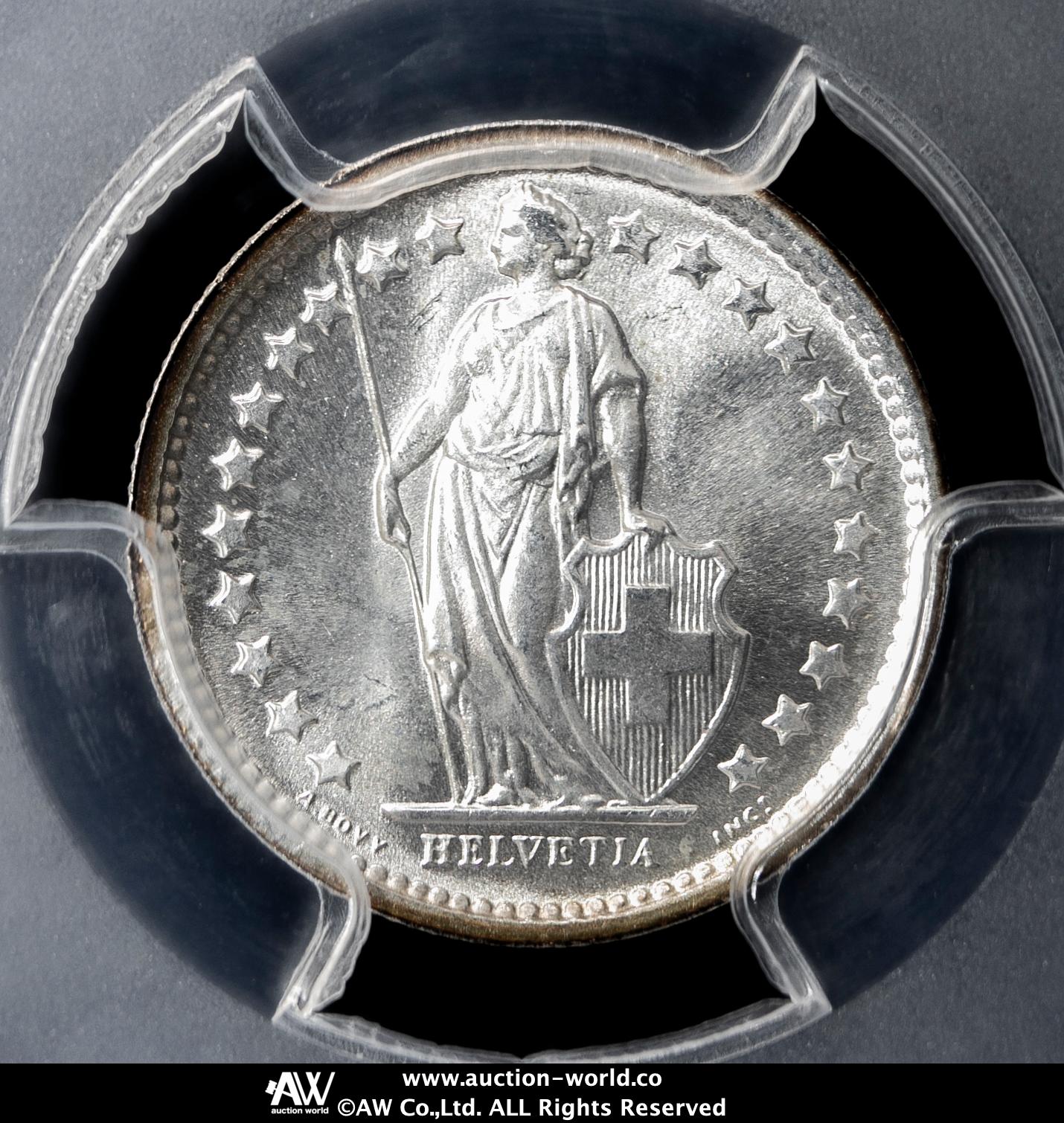 貨幣博物館 | SWITZERLAND Confederation スイス連邦 1/2Franc 1967B