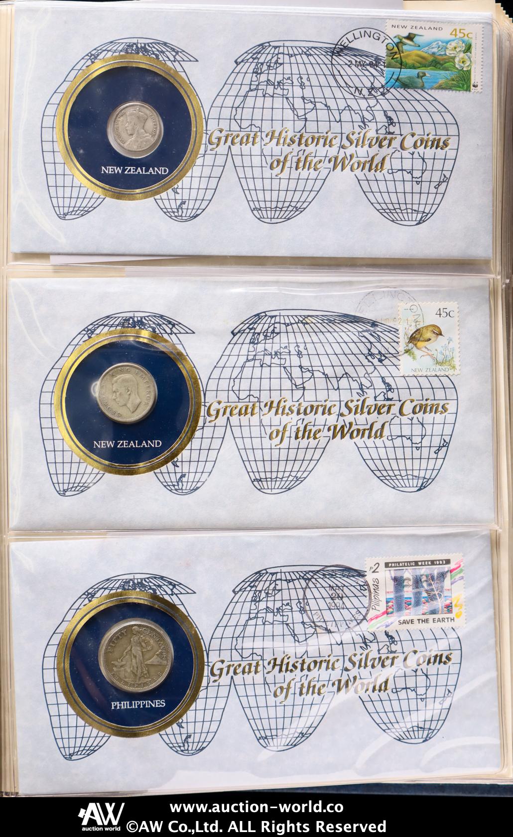 貨幣博物館 | 世界の大型銀貨コレクション2冊 国内送料別途1000円 返品