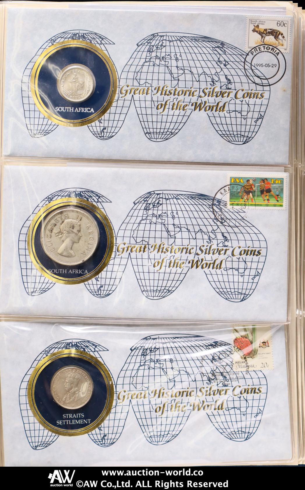 貨幣博物館 | 世界の大型銀貨コレクション2冊 国内送料別途1000円 返品