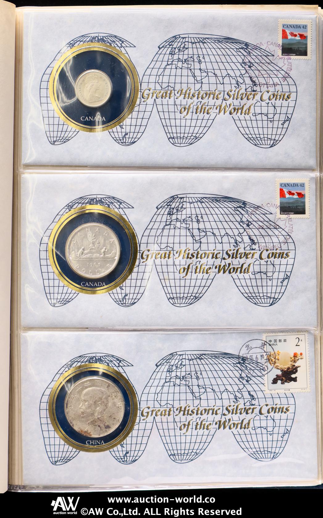 貨幣博物館 | 世界の大型銀貨コレクション2冊 国内送料別途1000円 返品