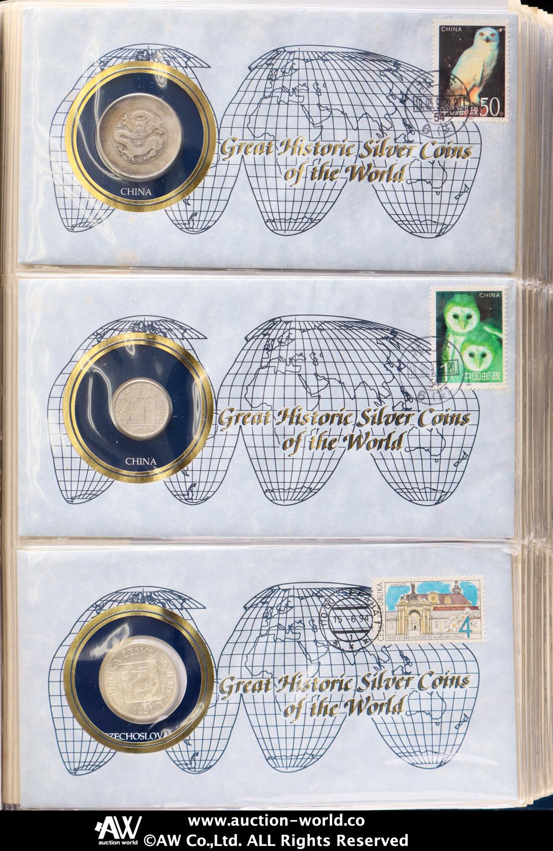 貨幣博物館 | 世界の大型銀貨コレクション2冊 国内送料別途1000円 返品