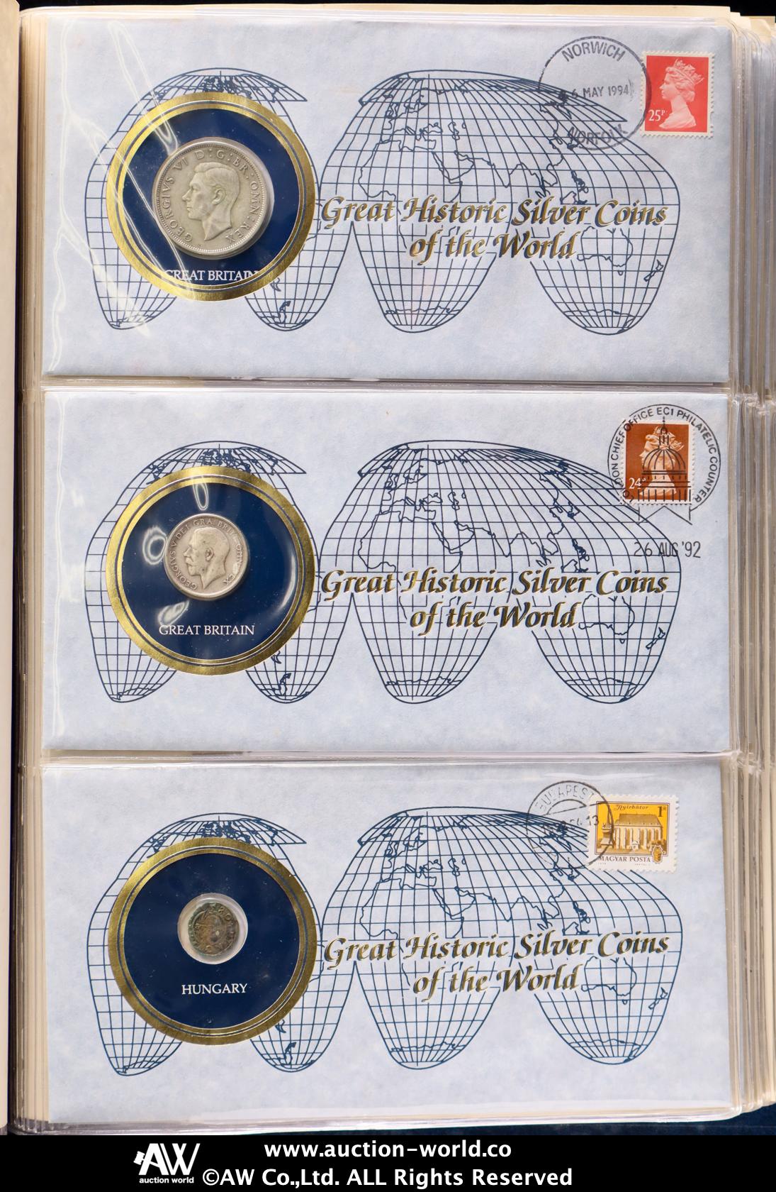 貨幣博物館 | 世界の大型銀貨コレクション2冊 国内送料別途1000円 返品