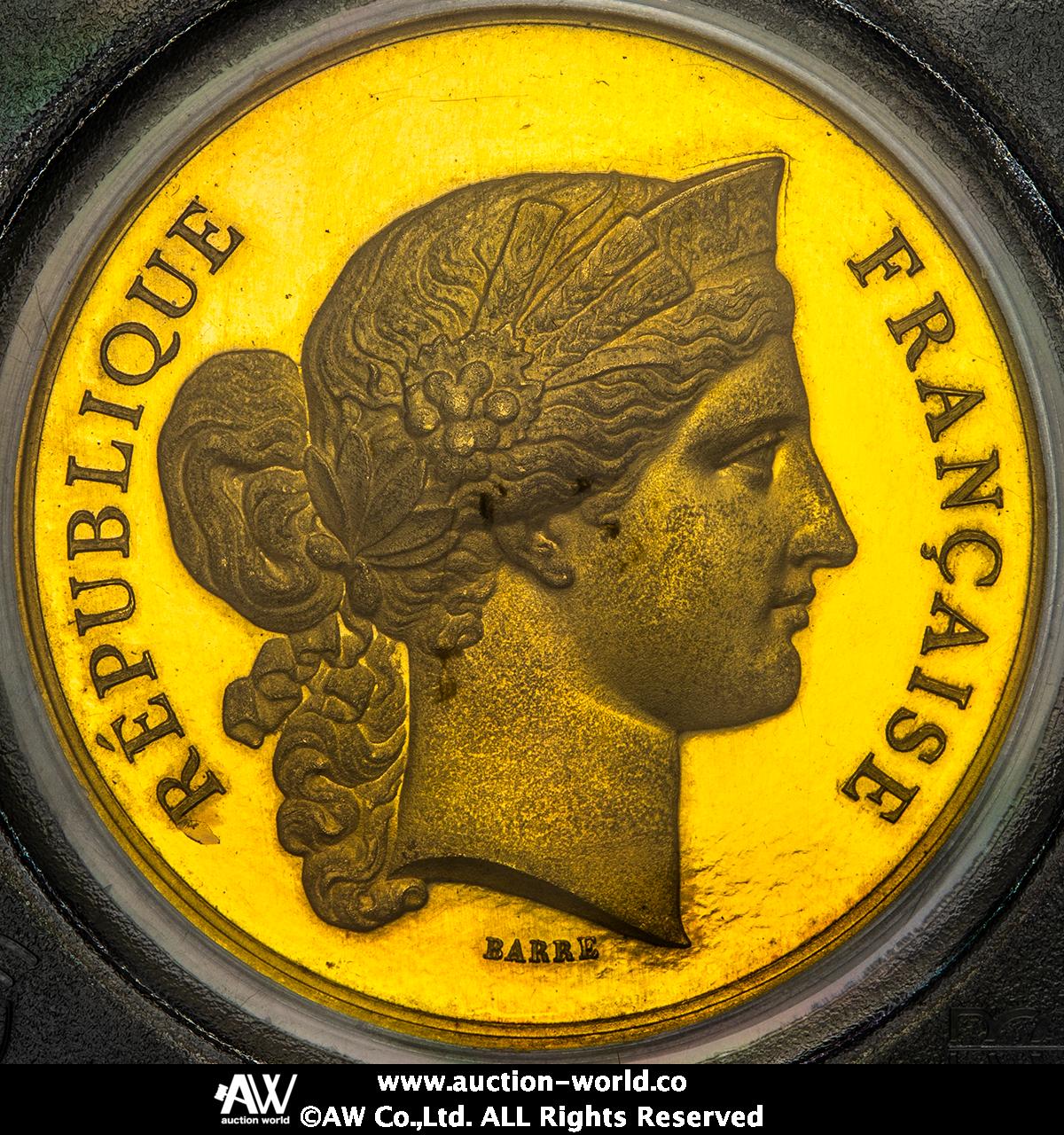 貨幣博物館 | FRANCE 3rd Rep 第三共和政（1870~1940） AV Medal 1879 UNC+
