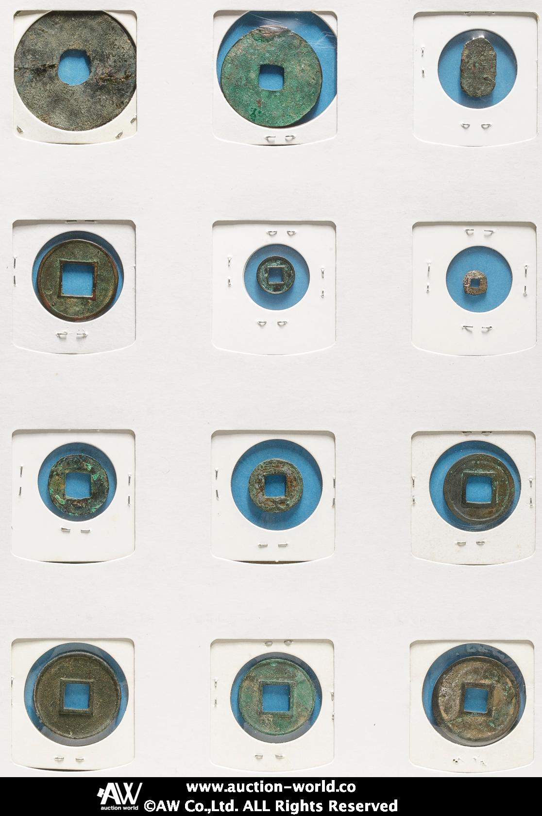 貨幣博物館 | 中国歴代銭各種シャム陶貨2枚含む33枚入りコインアルバム