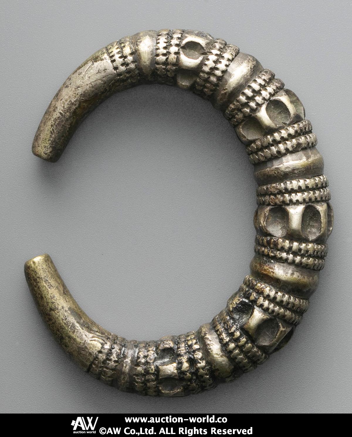 貨幣博物館 | THAILAND タイ Siam Token シャム代用貨（腕輪型銀錠