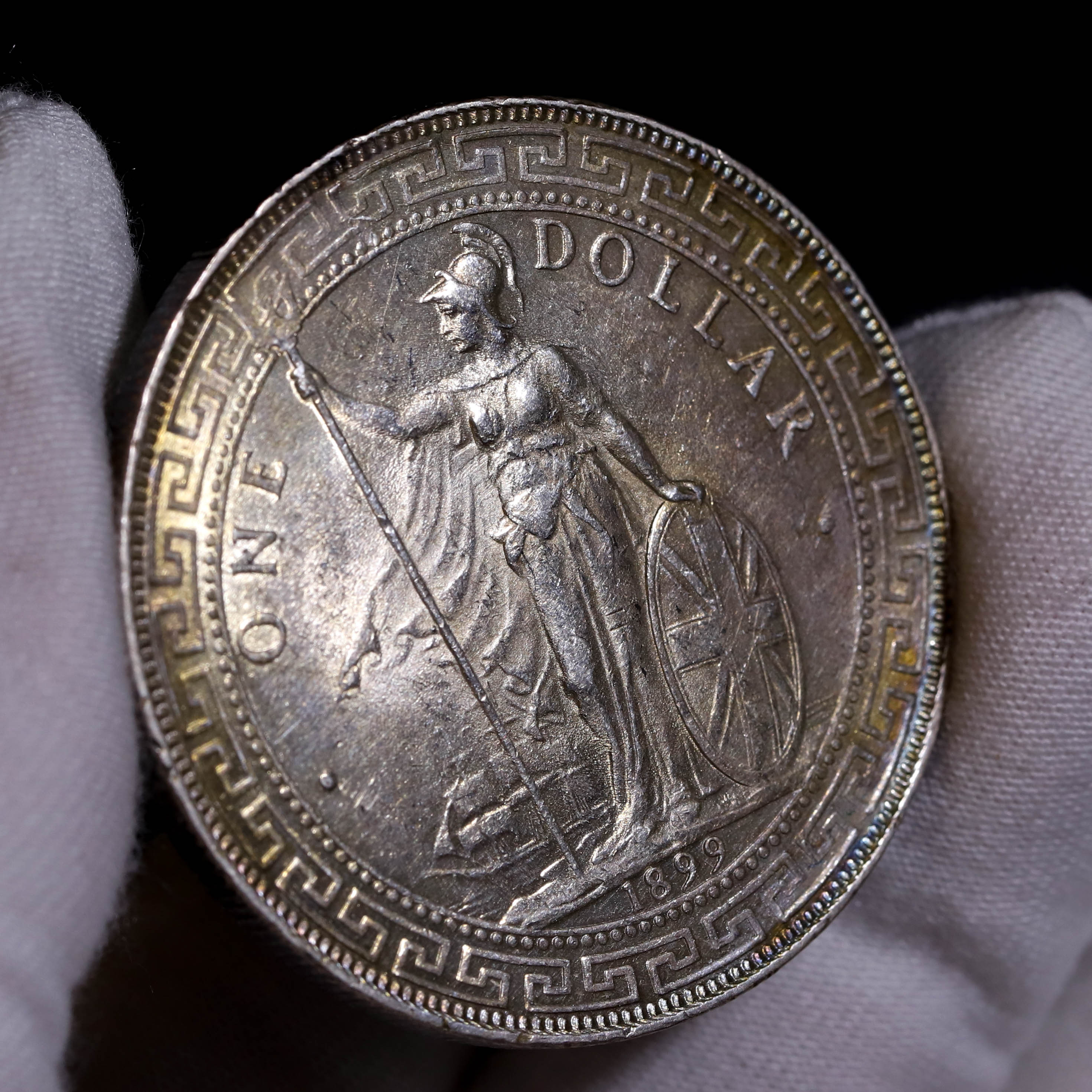 auction,British Trade Dollar イギリス貿易銀 Dollar （1899）