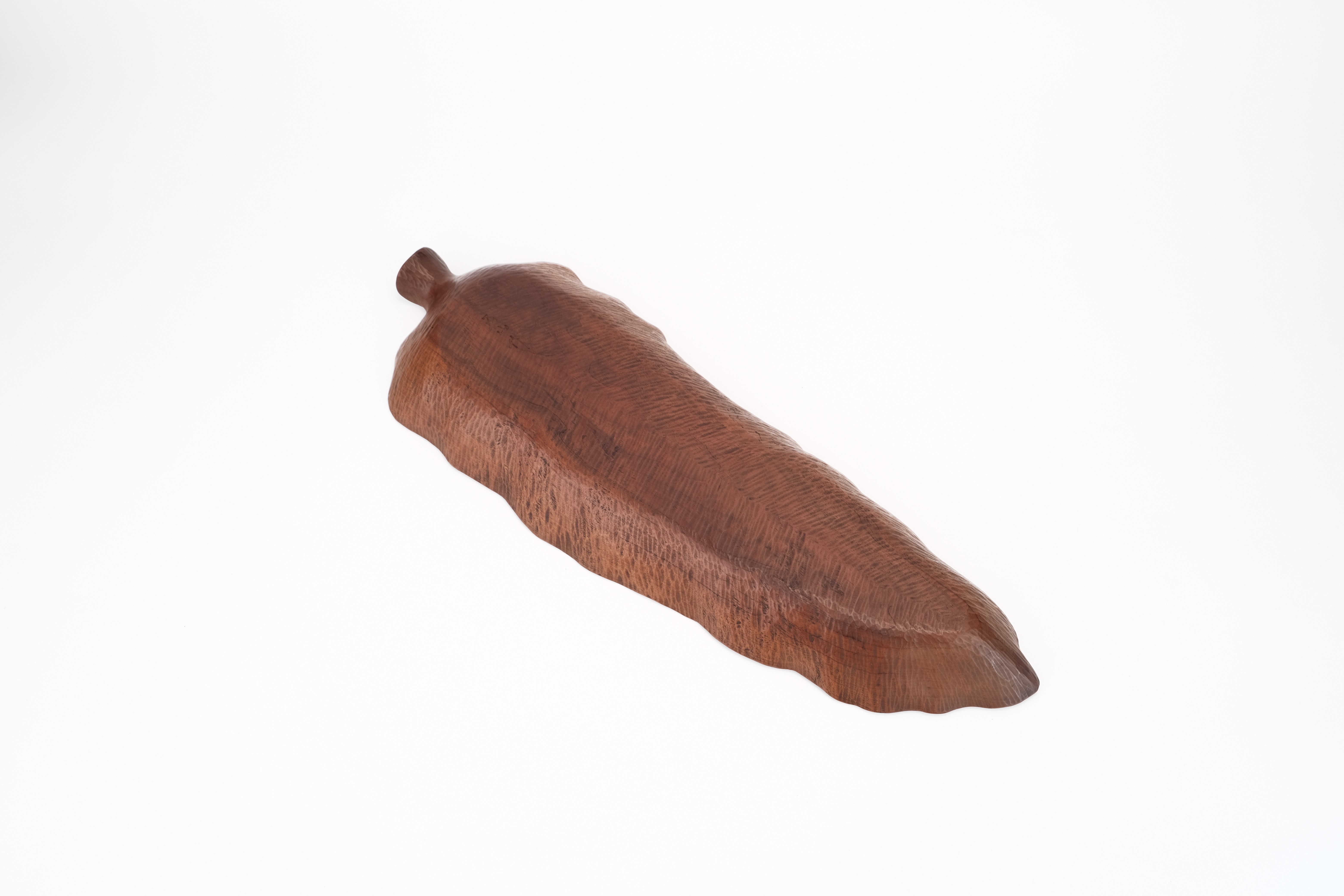 貨幣博物館 | 石山作 木製芭蕉式煎茶盆