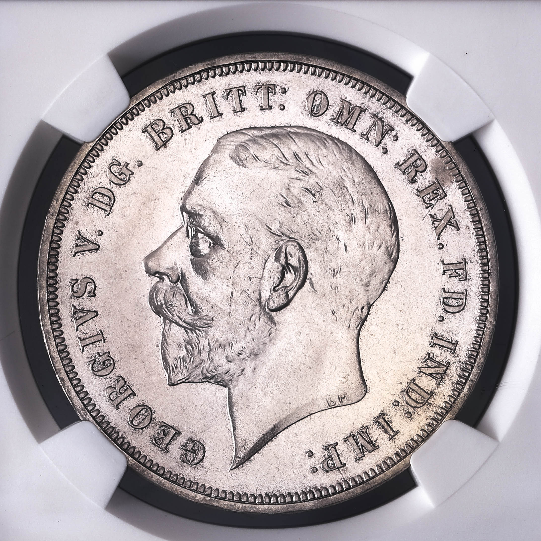 貨幣博物館 | （NGC-SP65）GREAT BRITAIN George V ジョージ5世（1910~36） Crown（1935）