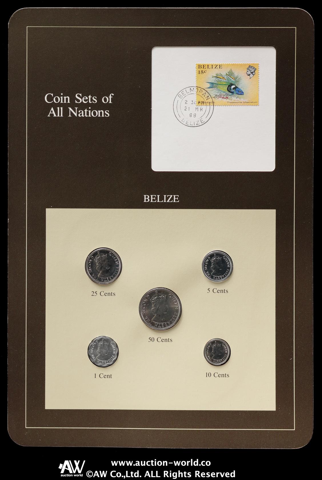 auction,“Coin Sets of all nations“ 世界の国のコインセット 国内送料別途500円 34ヶ国入り