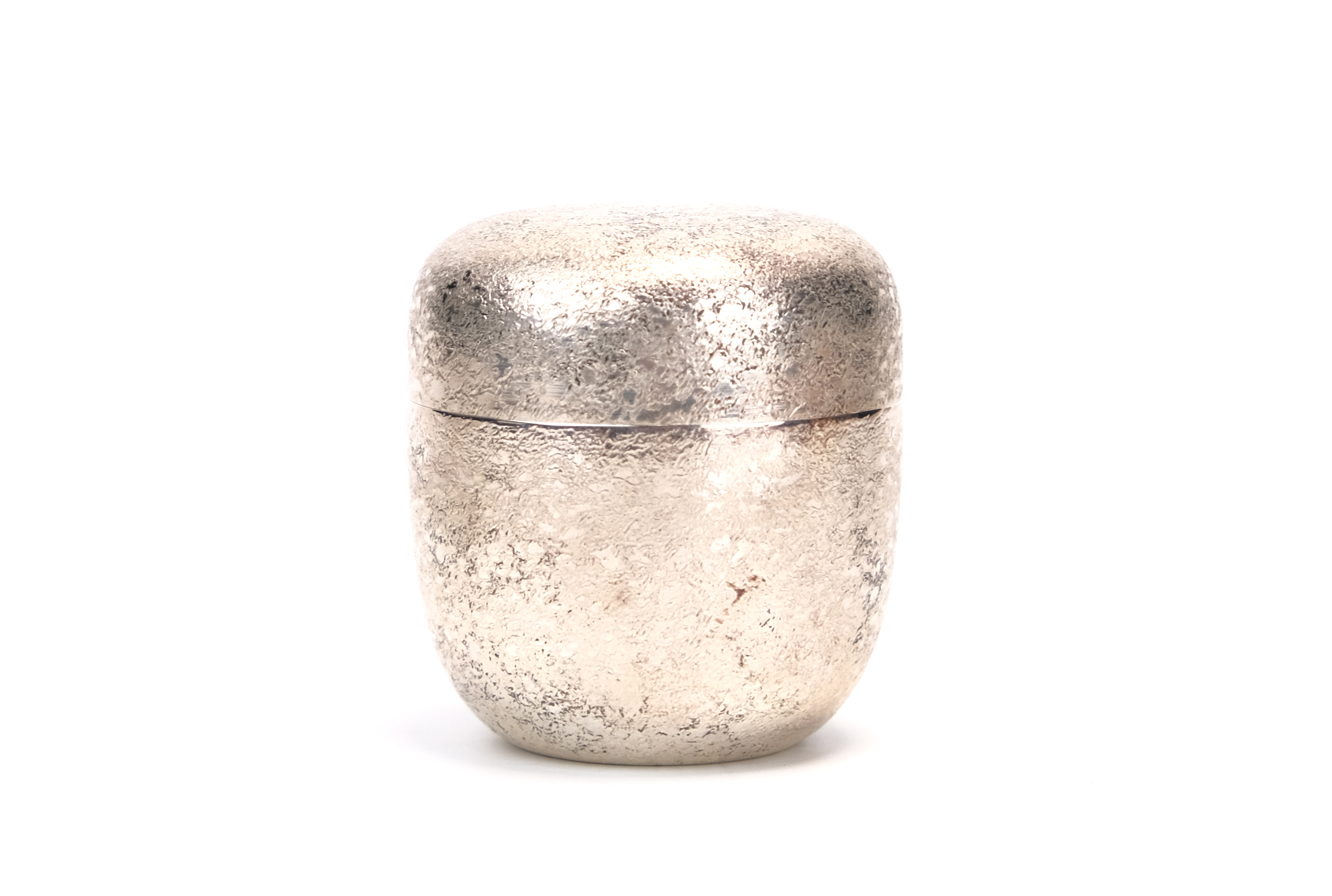 貨幣博物館 | 山清堂製南鐐中棗 共箱 茶道具 金属