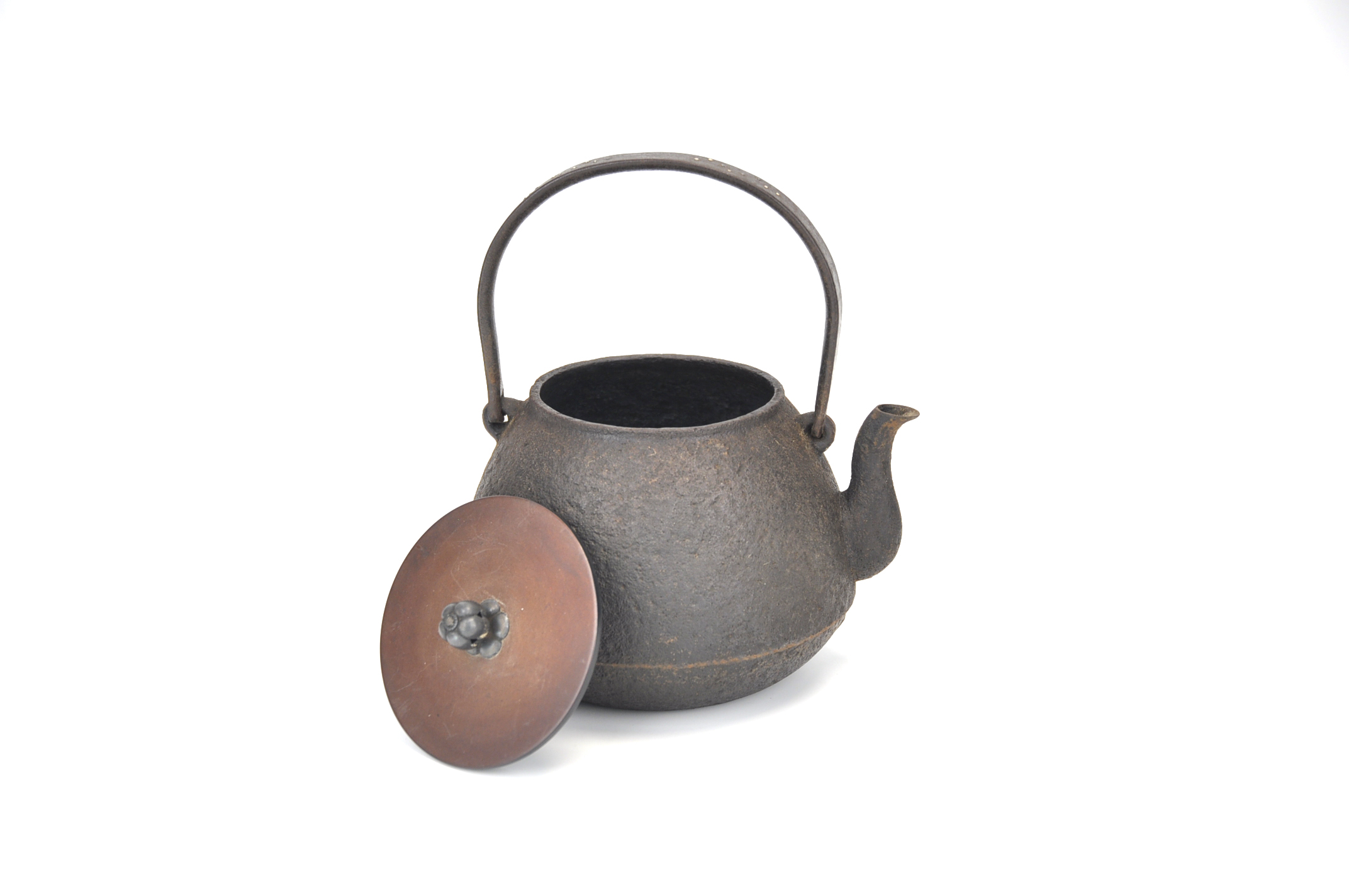 貨幣博物館 | 金寿堂雨宮造鉄瓶 共箱 茶道具 鉄瓶