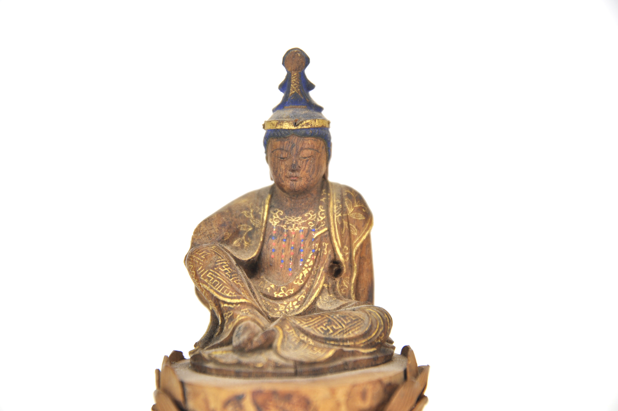 貨幣博物館 | 沈香木仏像 仏籠付け 佛教